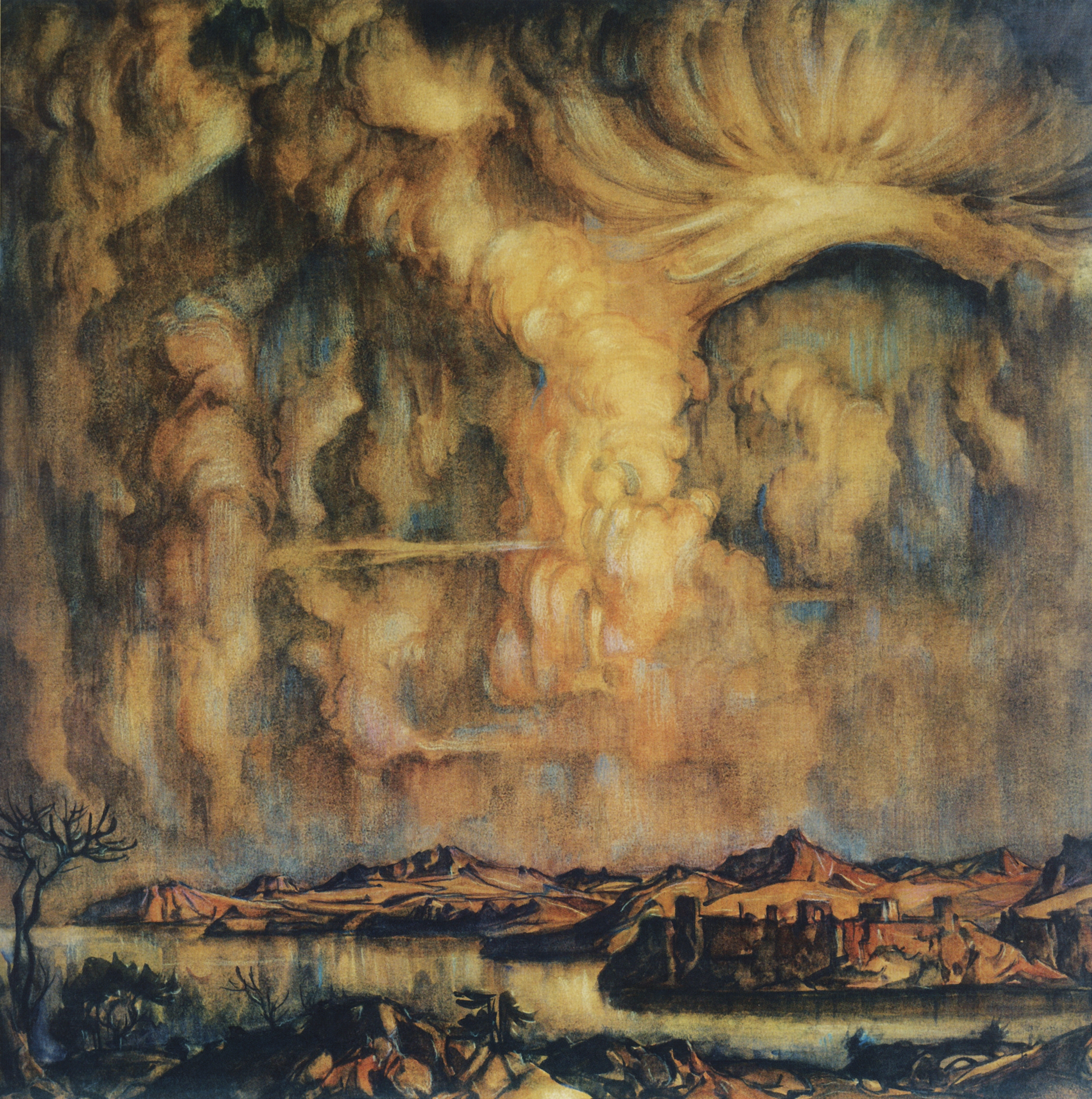 Богаевский. Облако. 1920-е