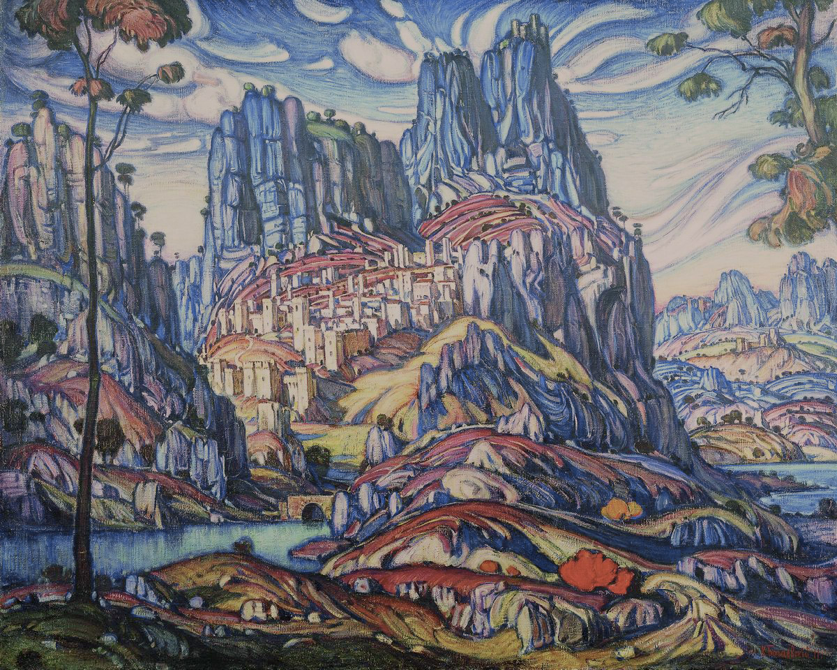 Богаевский. Гора Святого Георгия. 1911