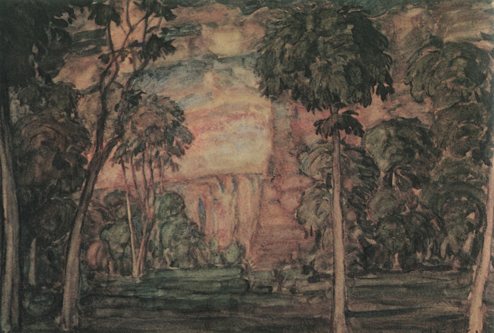 Богаевский. Пейзаж. 1908