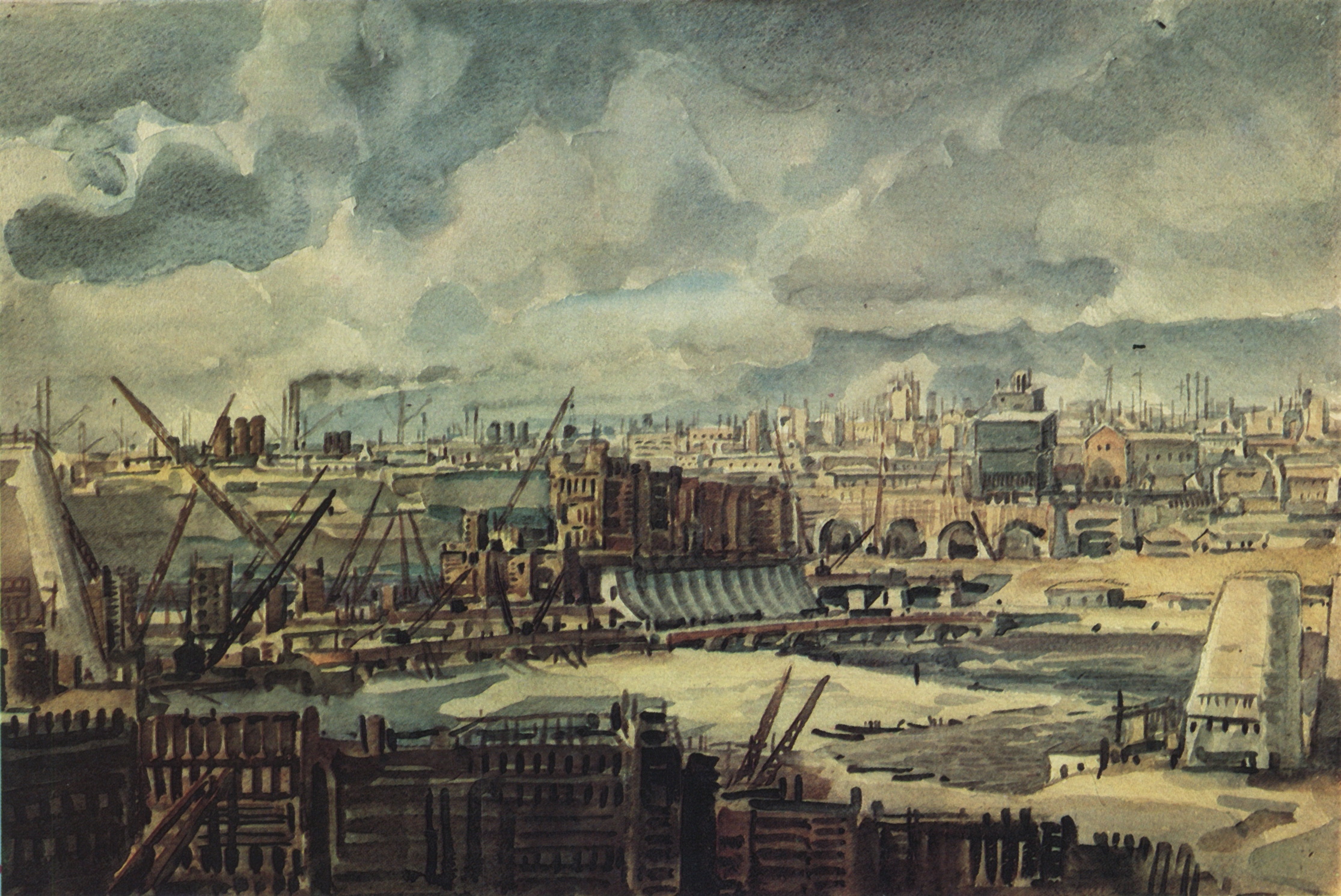 Богаевский. Индустриальное строительство. 1930-е