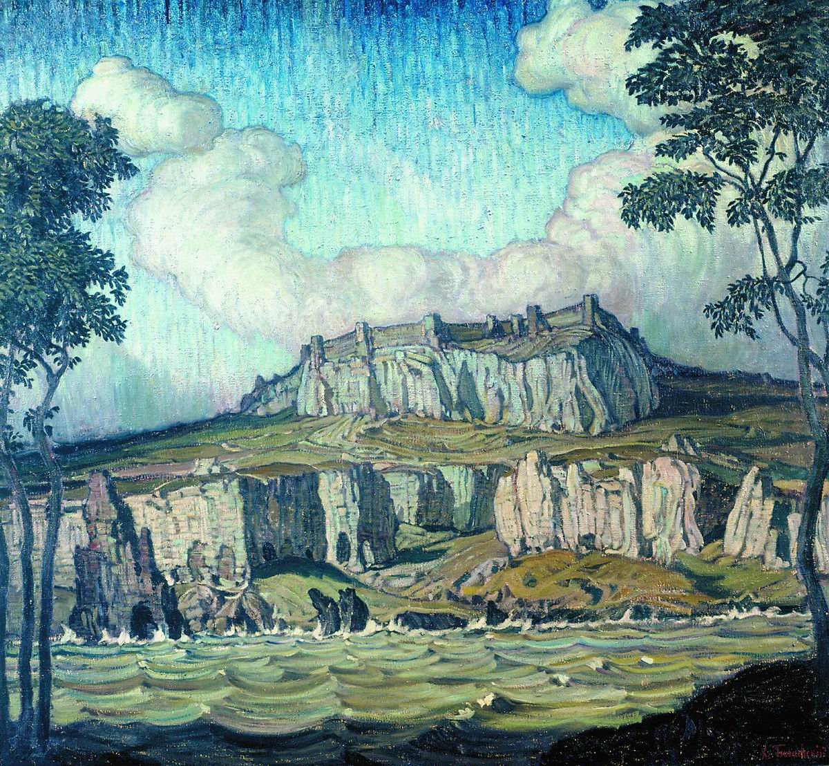Богаевский. Берег моря. 1907