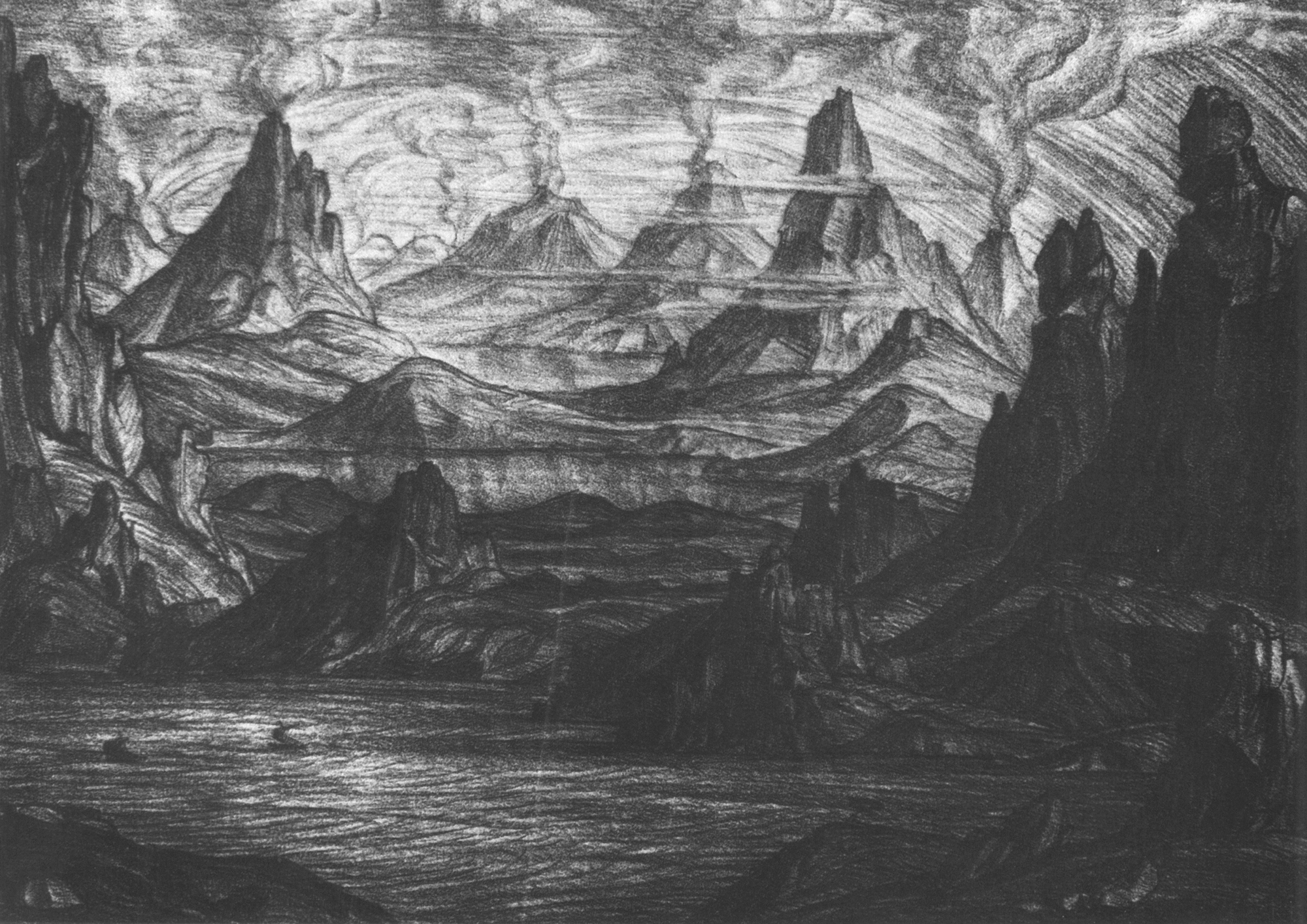 Богаевский. Атлантида. 1922