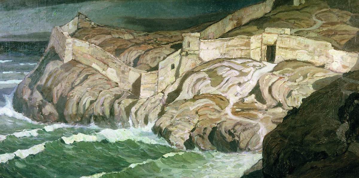 Богаевский. Древняя крепость. 1902