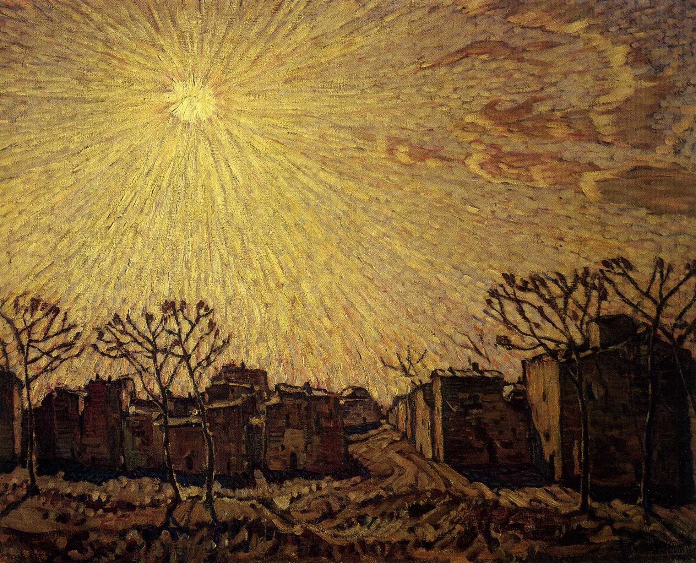 Богаевский. Солнце. 1906