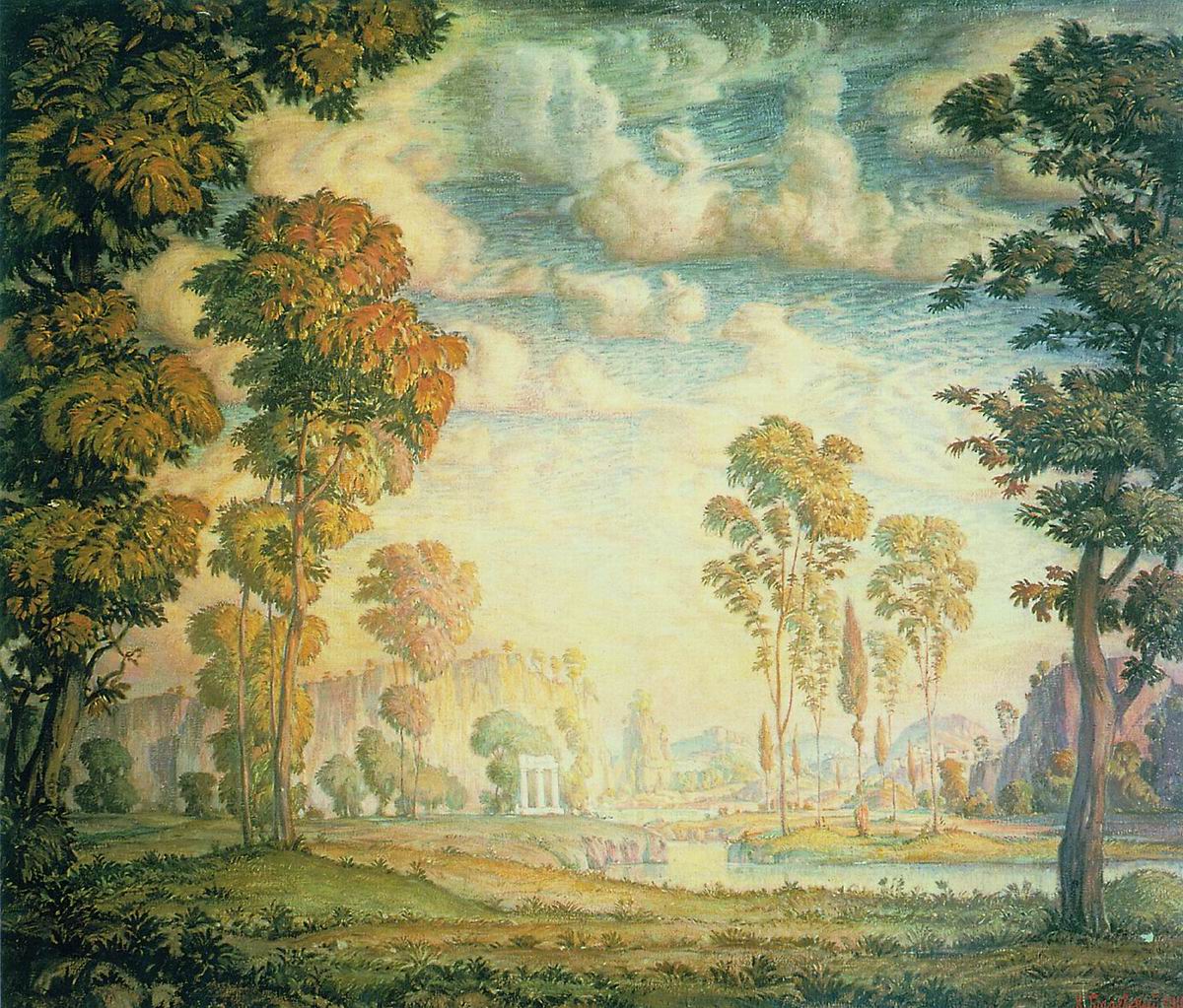 Богаевский. Утро. 1910