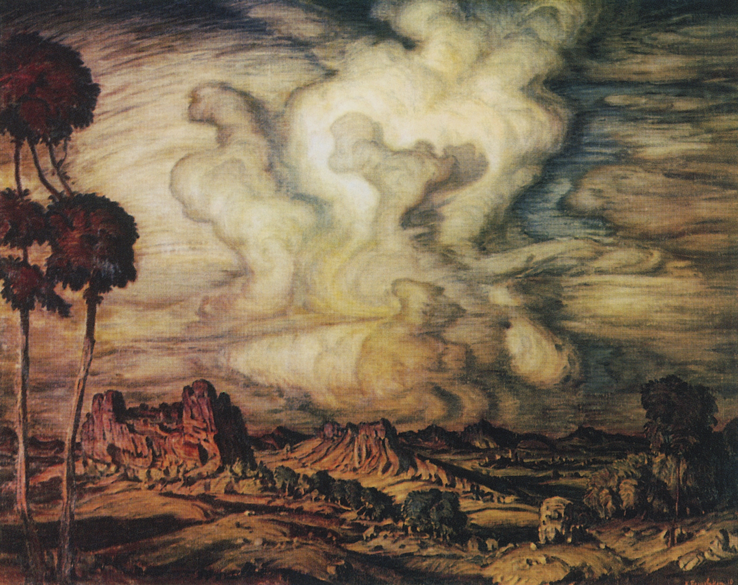 Богаевский. Облако. 1910