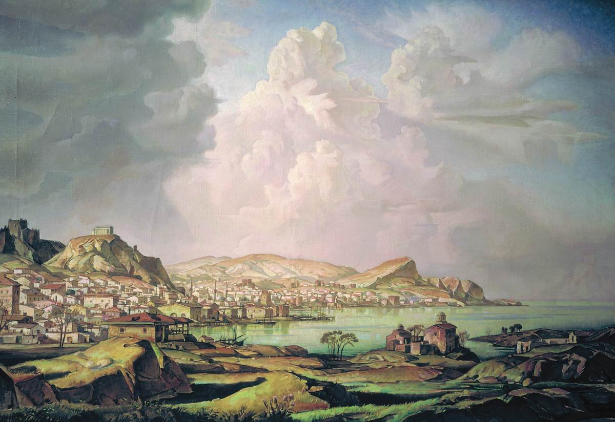 Богаевский. Каффа (Старая Феодосия). 1927