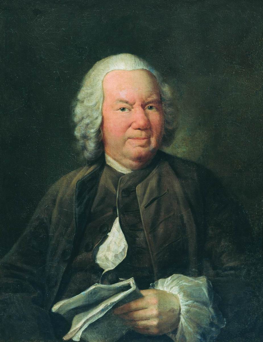 Аргунов И.. Портрет Козьмы Аксентьевича Хрипунова. 1757