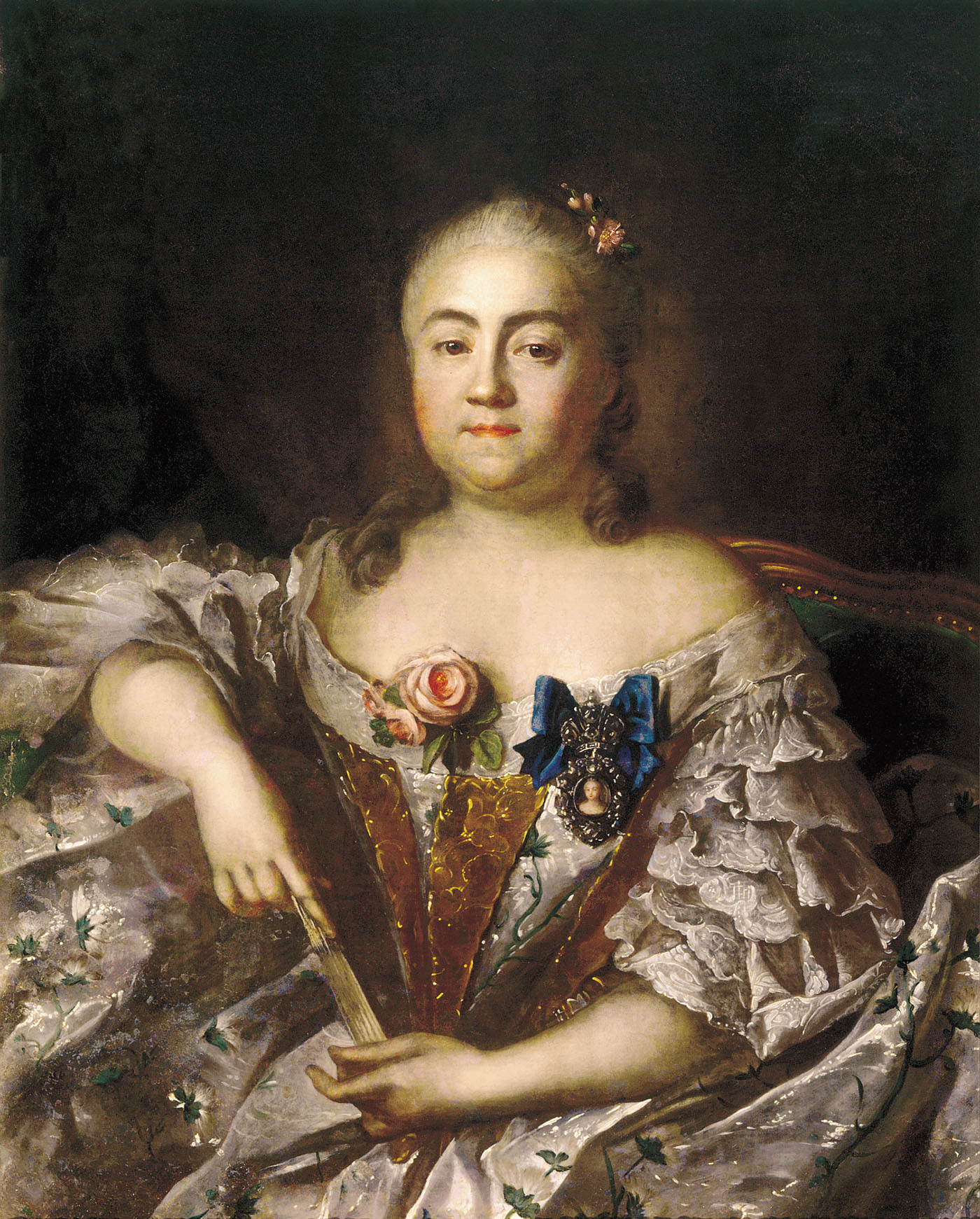 Аргунов И.. Портрет графини Варвары Алексеевны Шереметевой. 1760
