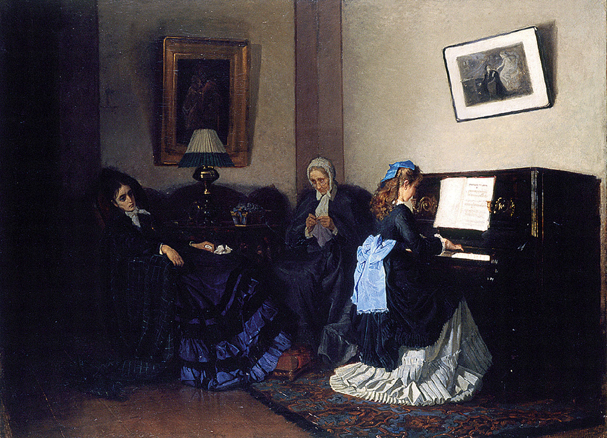 Загорский. Семейная сцена. 1875