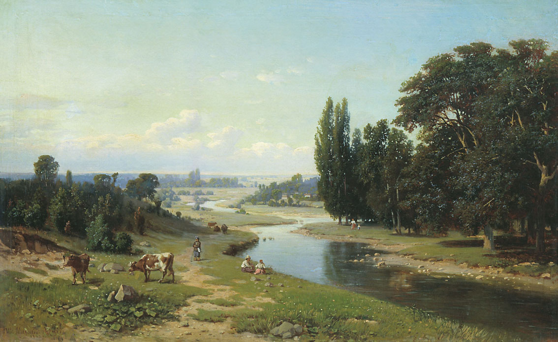 Михайловский. Пейзаж. 1892