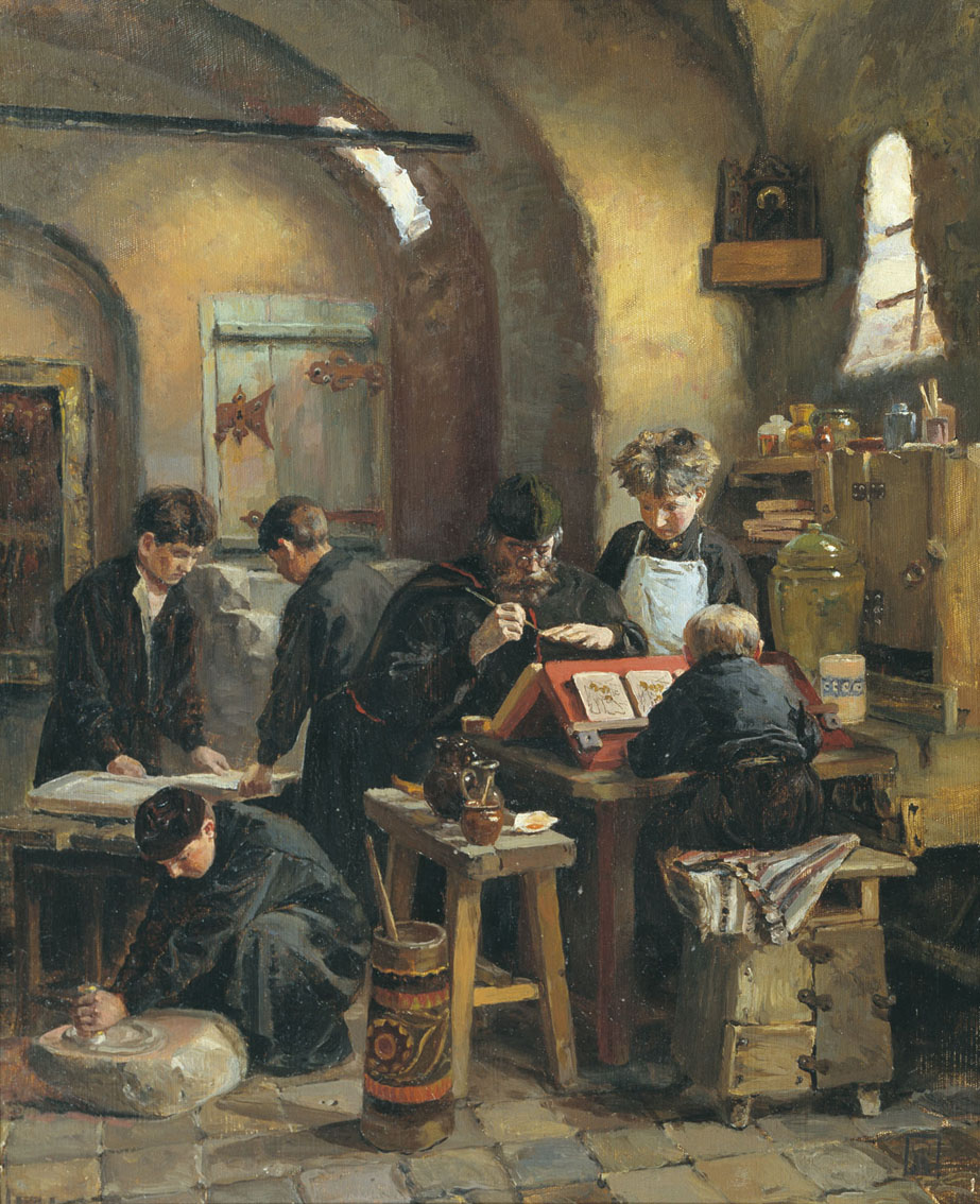 Поленова Е.. Иконописная XVI столетия. 1887