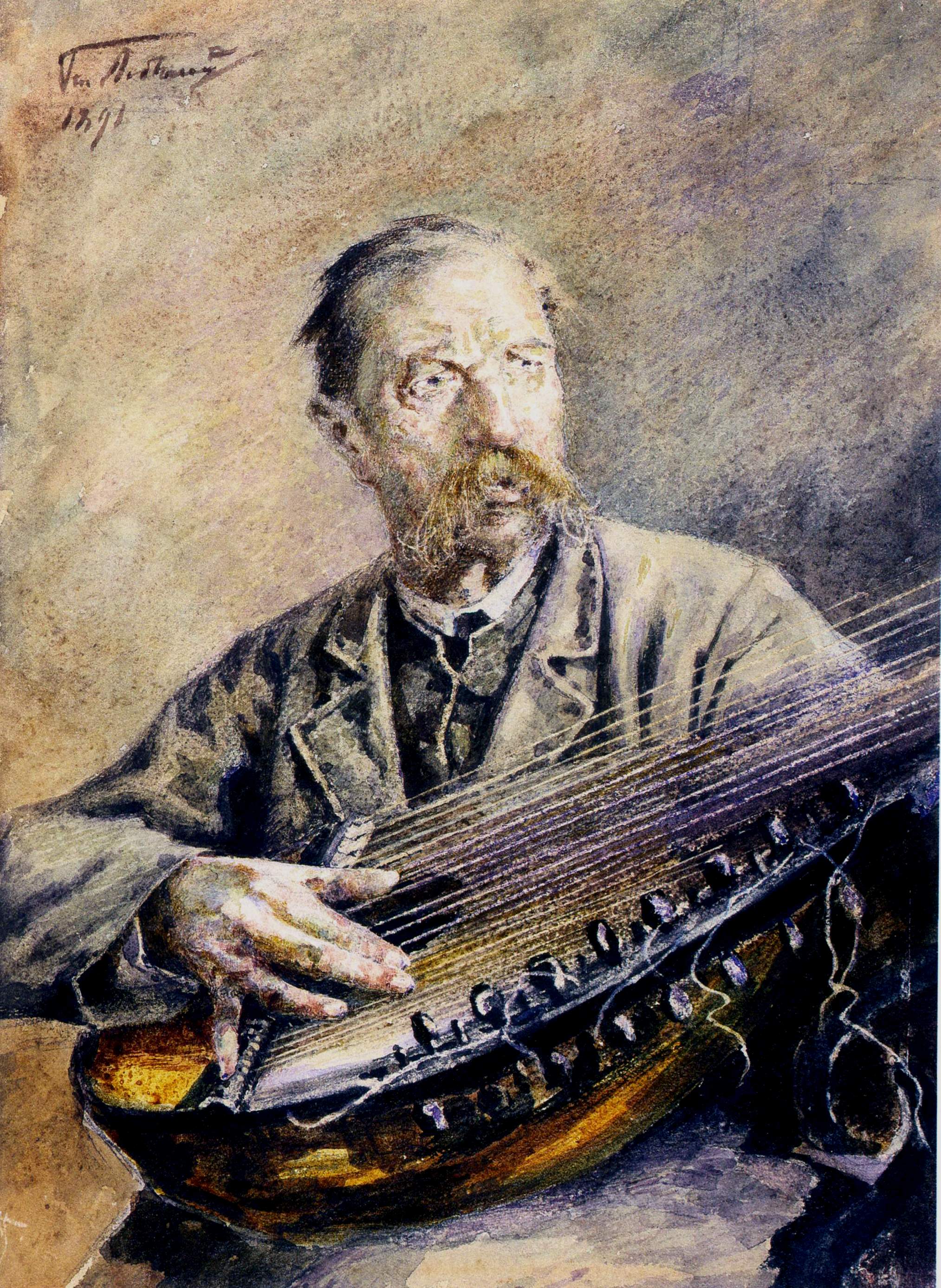 Ладыженский. Бандурист . 1891