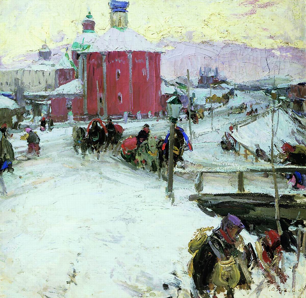 Архипов. Зима. 1909