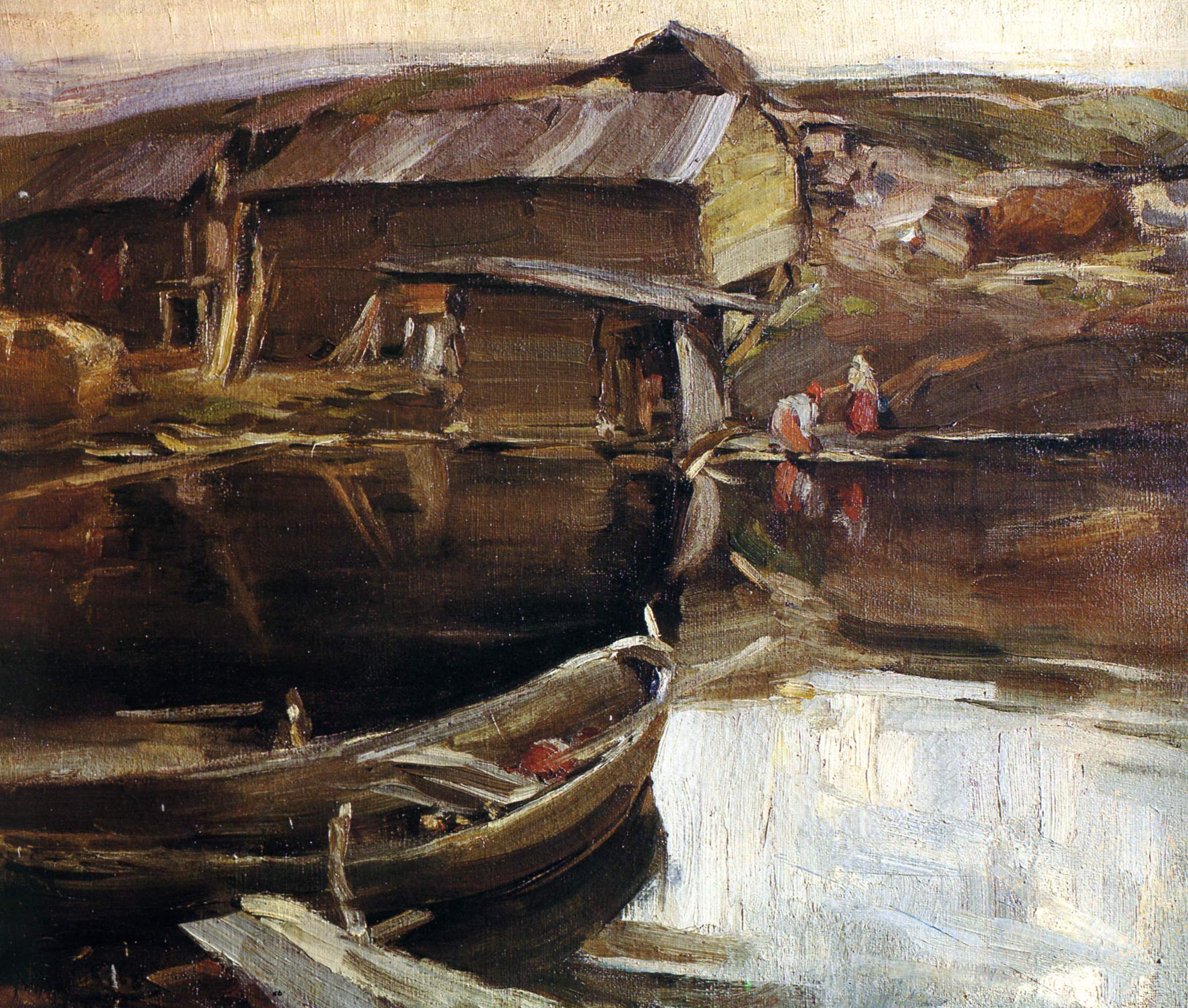 Архипов. Северный пейзаж. 1902-1903