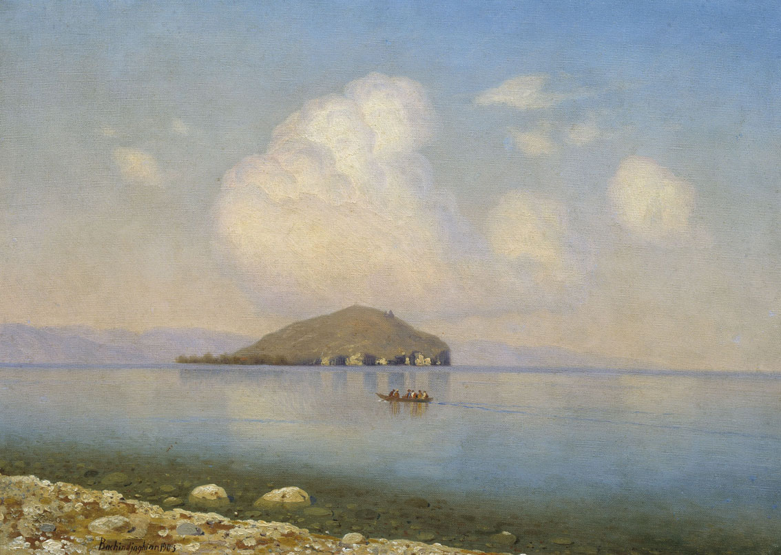 Башинджагян. Озеро Севан в летний день. 1903