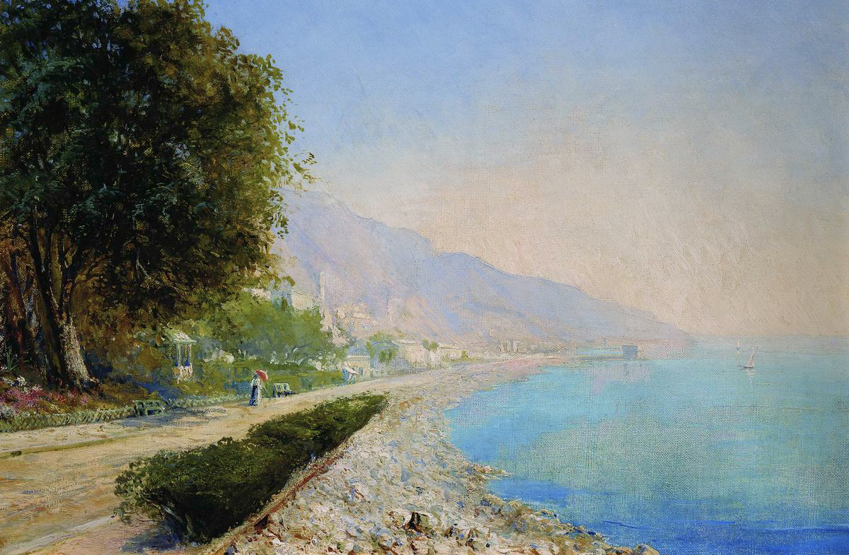 Башинджагян. Берег моря. 1896