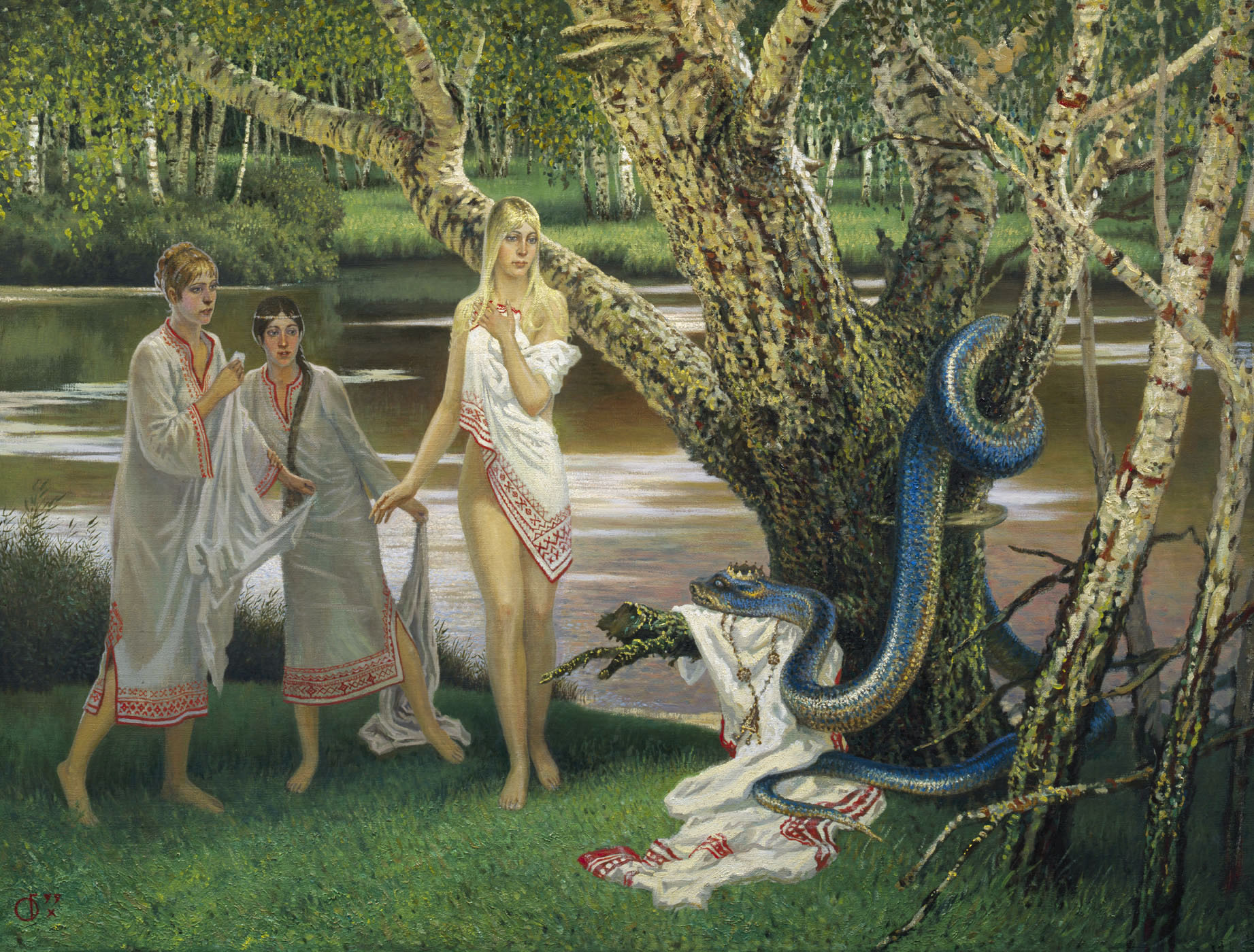 Ольшанский. Языческий мотив. 1995