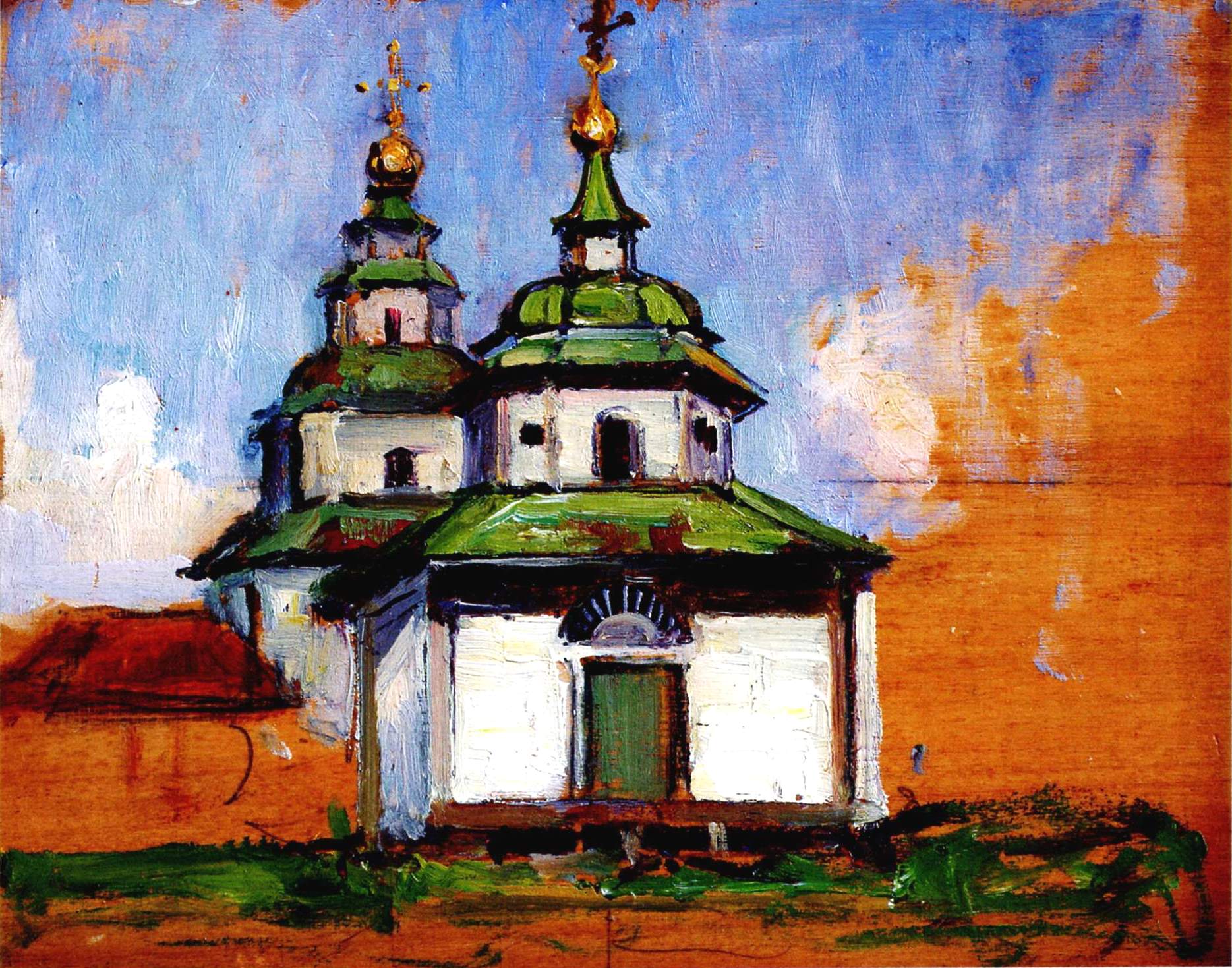 Ткаченко. Деревянная церковь