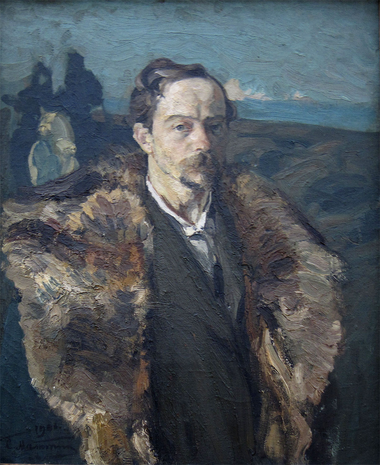 Малютин. Автопортрет. 1901