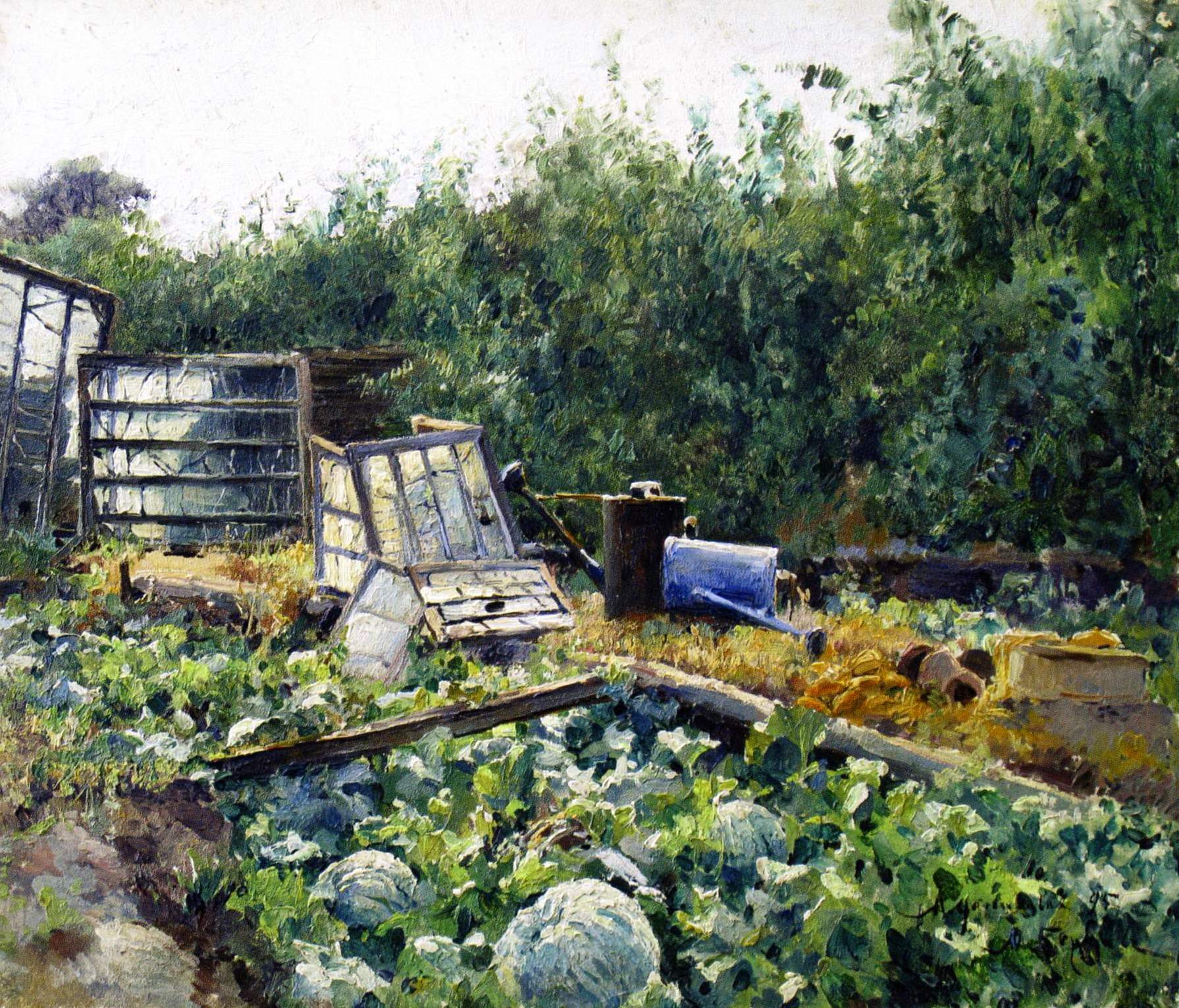 Беркос. Малая Даниловка. Парники. 1895