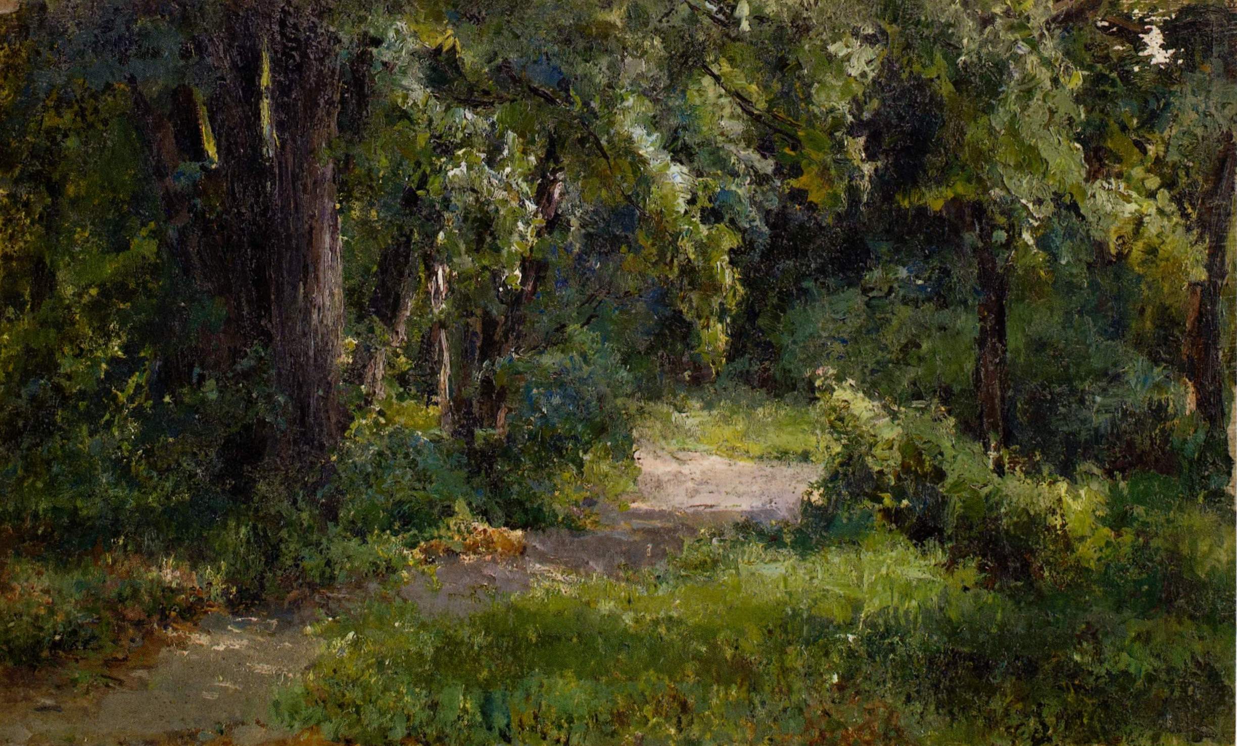 Беркос. У старого дома. 1911