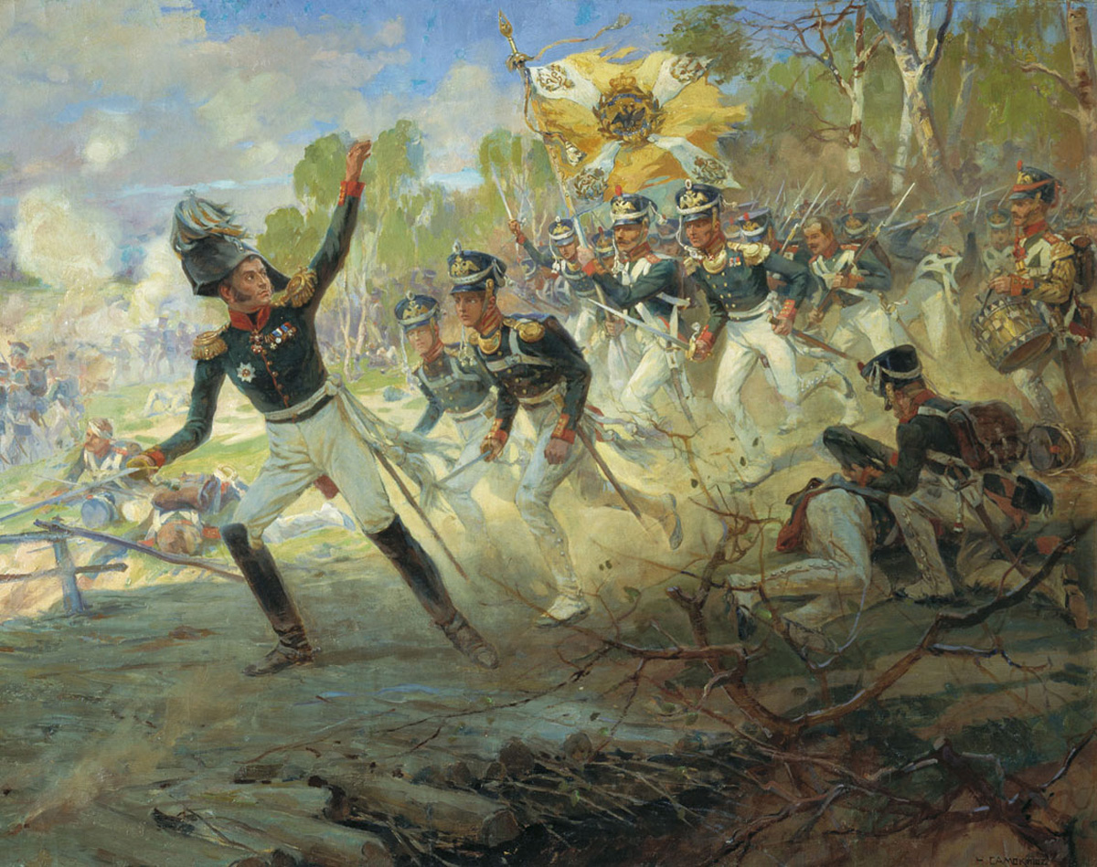 Самокиш. Подвиг солдат генерала Н.Н. Раевского под Салтановкой 11 июля 1812 года. 1912