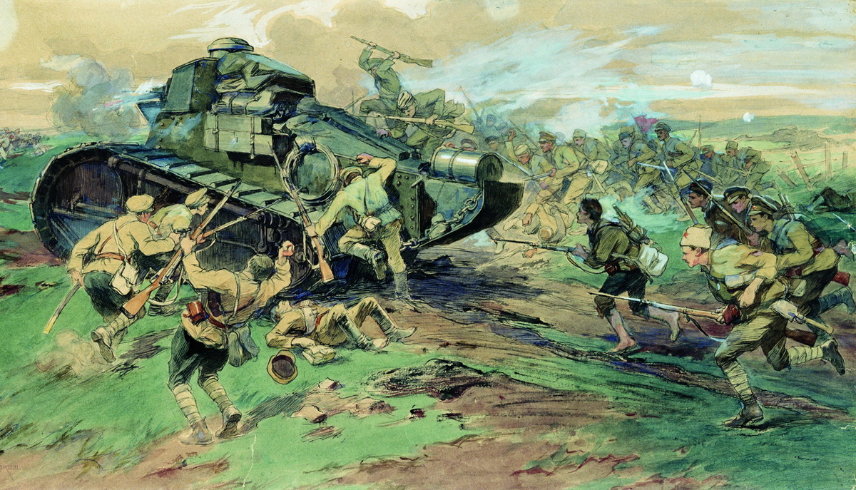 Самокиш. Захват танков в Северной Таврии. 1923