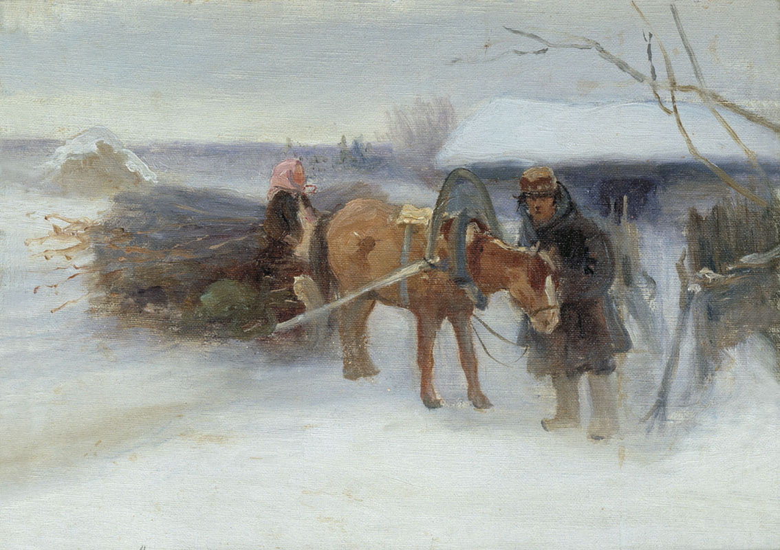 Степанов А.Н.. Зимой. 1890-е