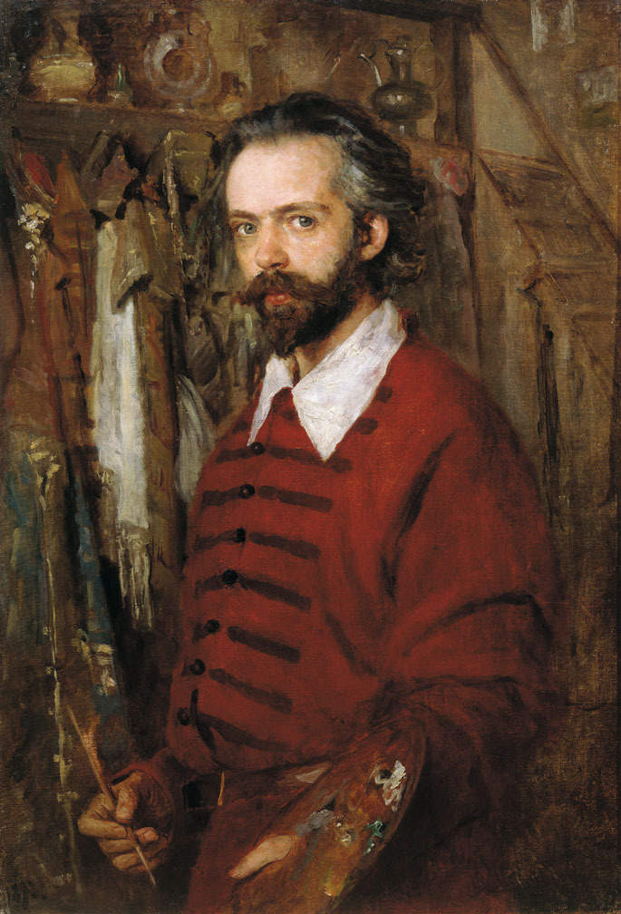 Штембер. Портрет художника Н.С. Матвеева. 1892