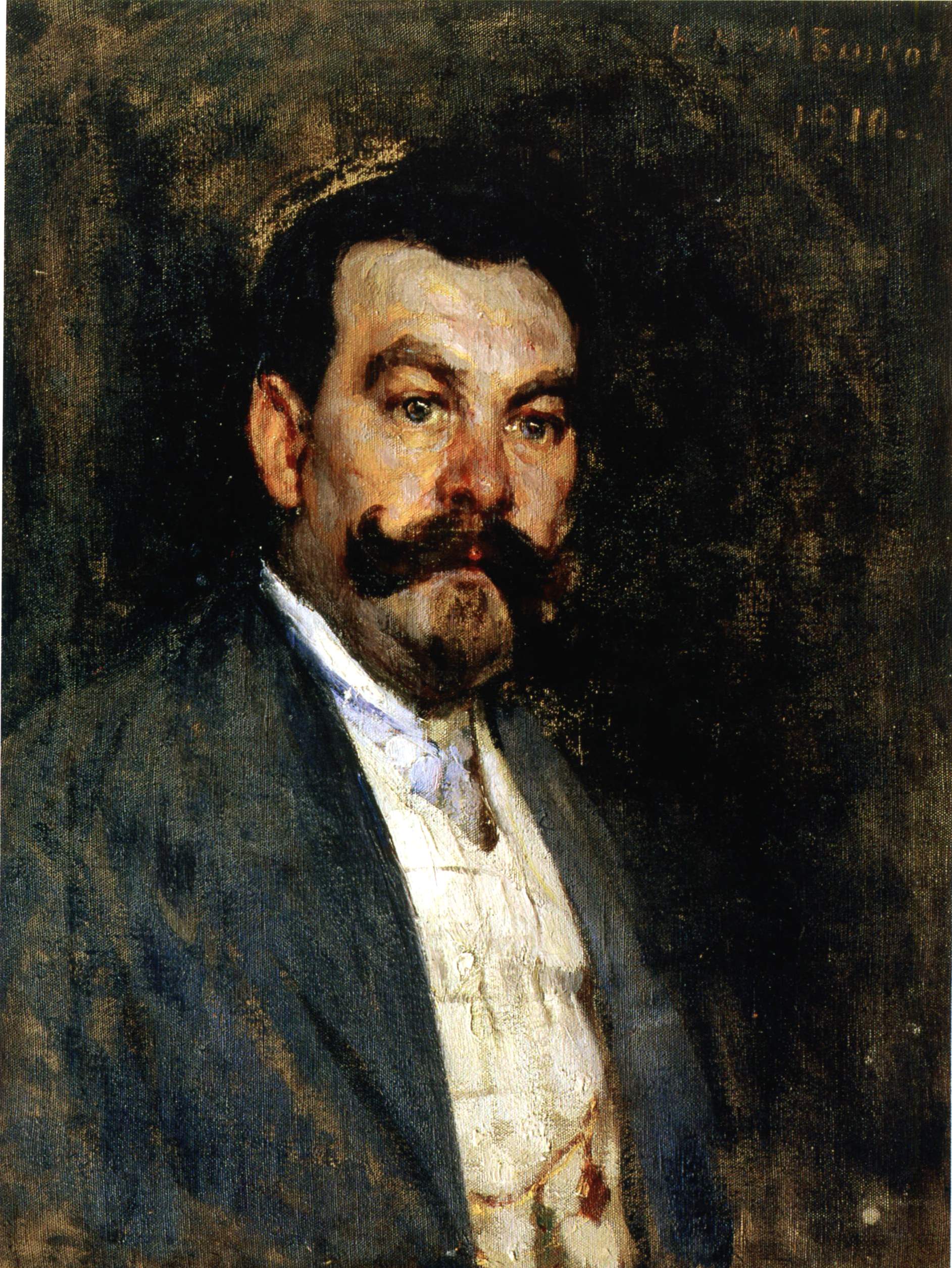 Мешков В.Н.. Мужской портрет. 1910