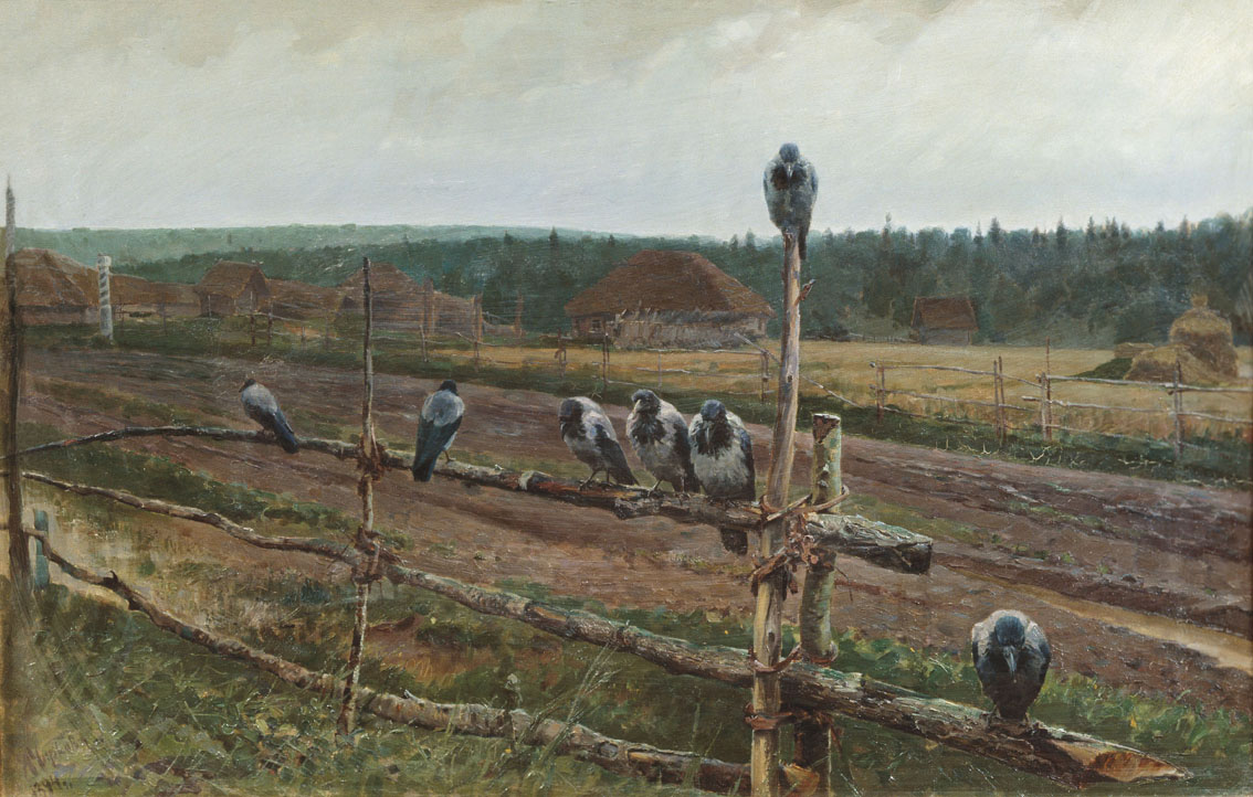 Чирков. Мокрые вороны. 1894