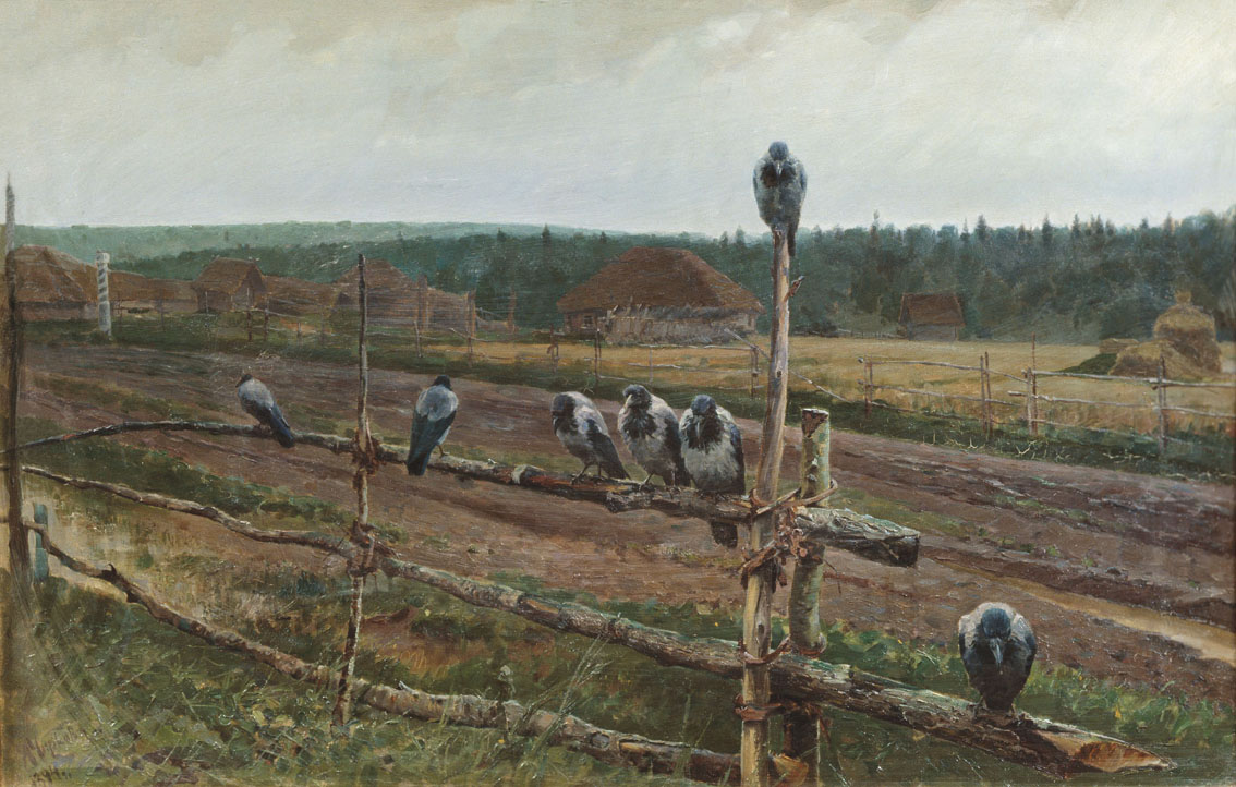 Чирков. Мокрые вороны. 1894