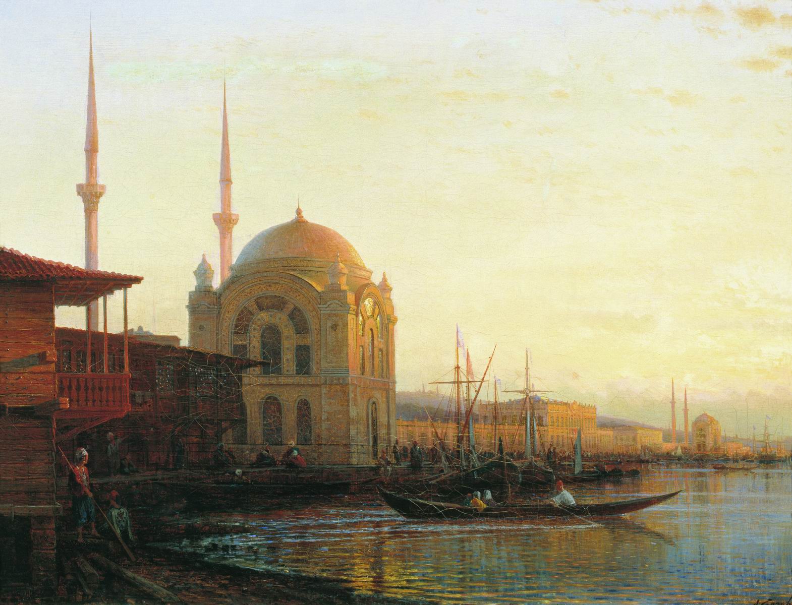 Боголюбов. Мечеть в Константинополе