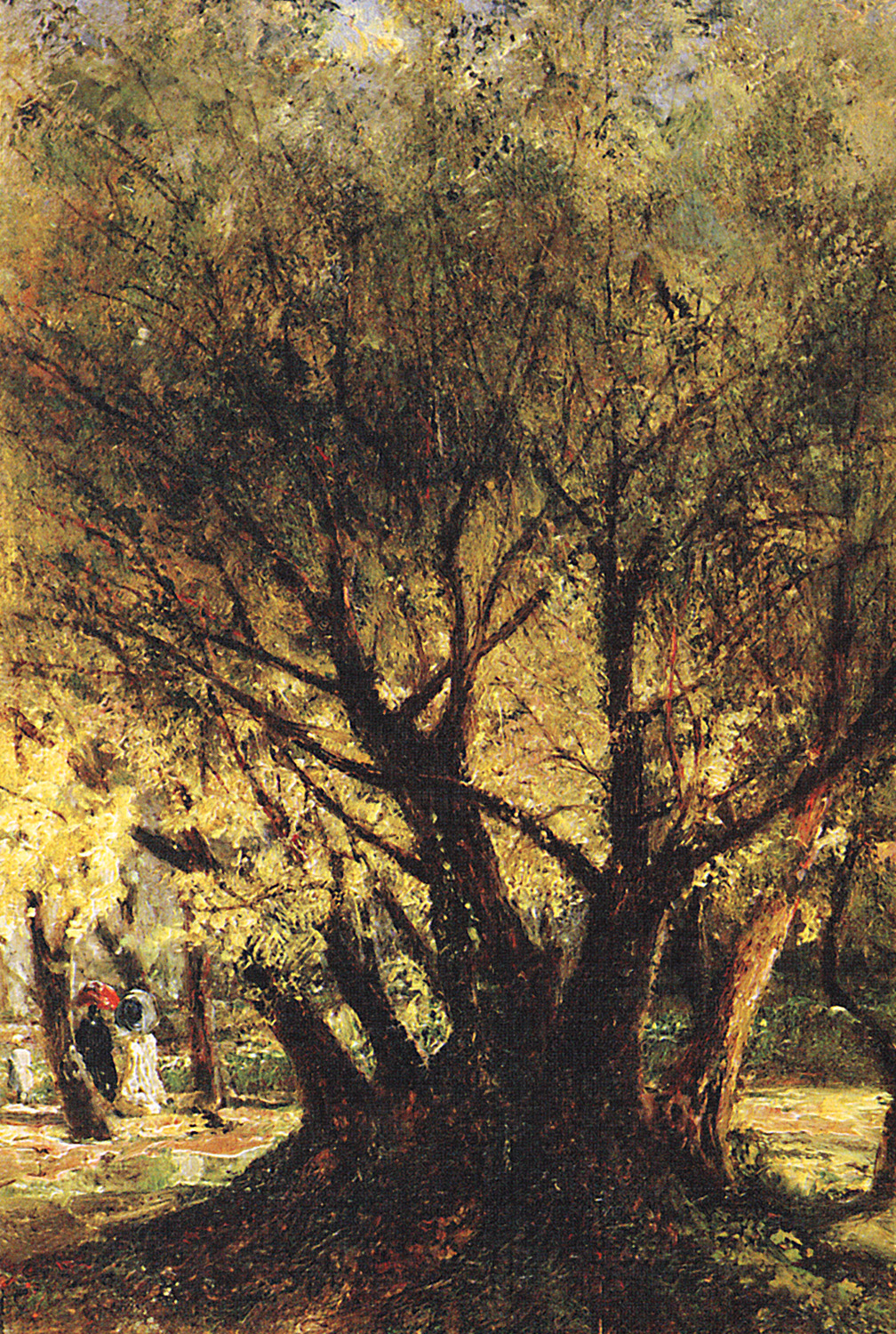 Боголюбов. Оливы в Ментоне. 1881