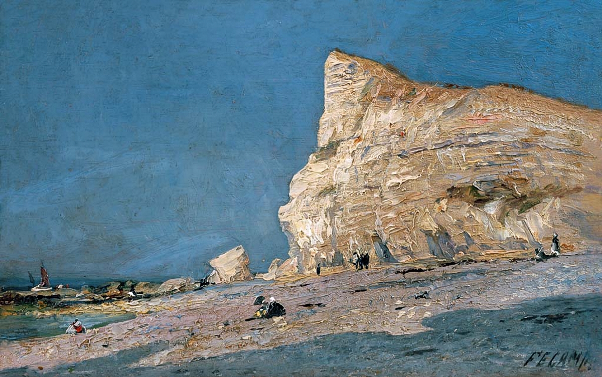 Боголюбов. Скалы в Фекане. 1882