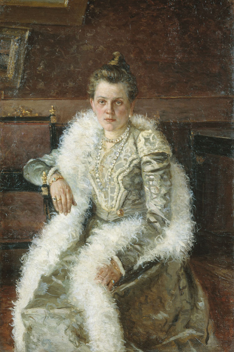 Шабунин. Женский портрет. 1900