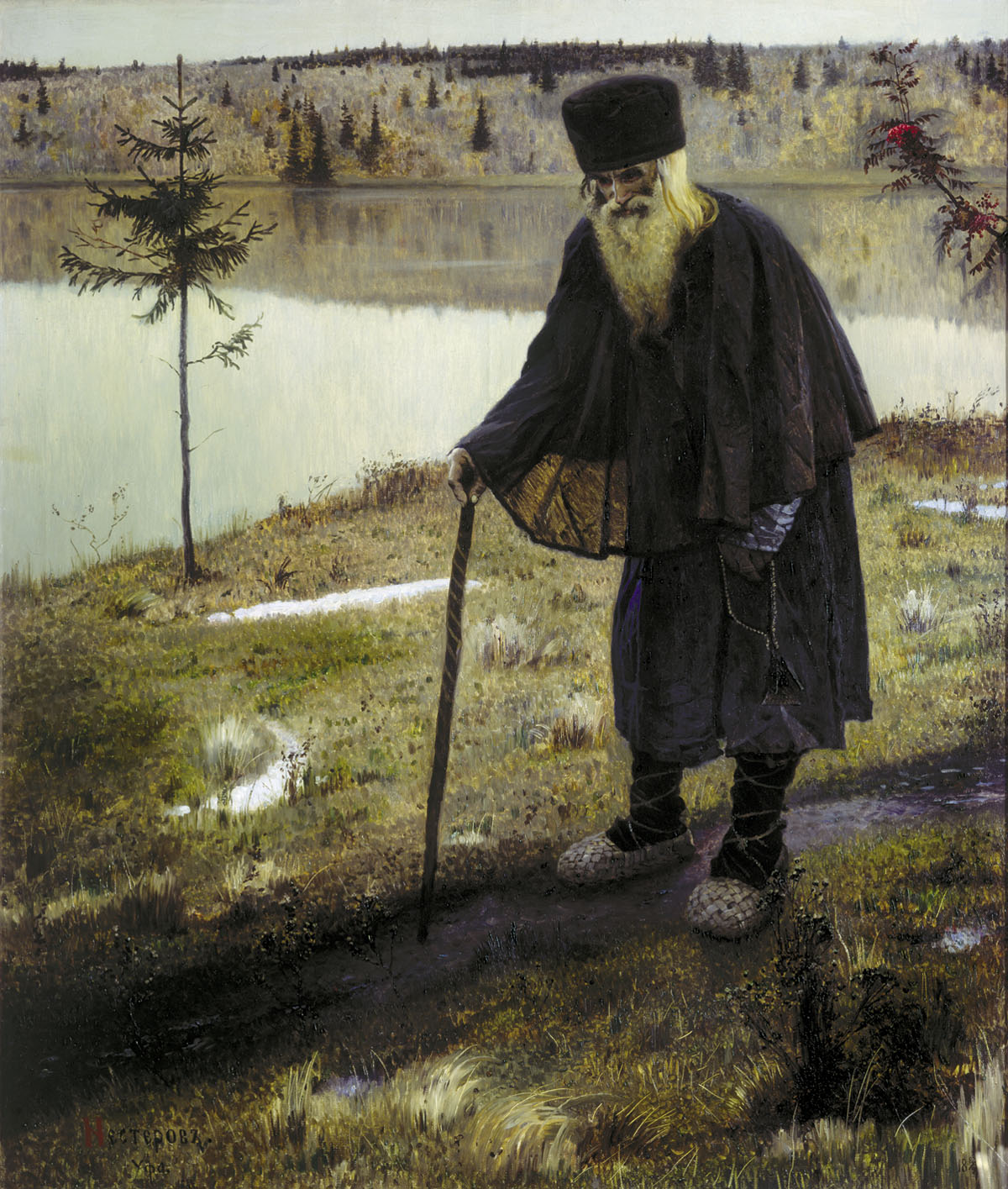 Нестеров М.. Пустынник. 1888-1889