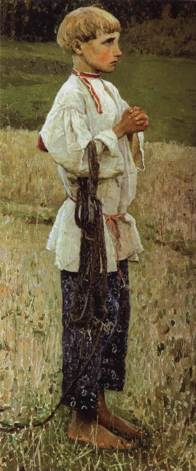 Нестеров М.. Отрок Варфоломей. 1889