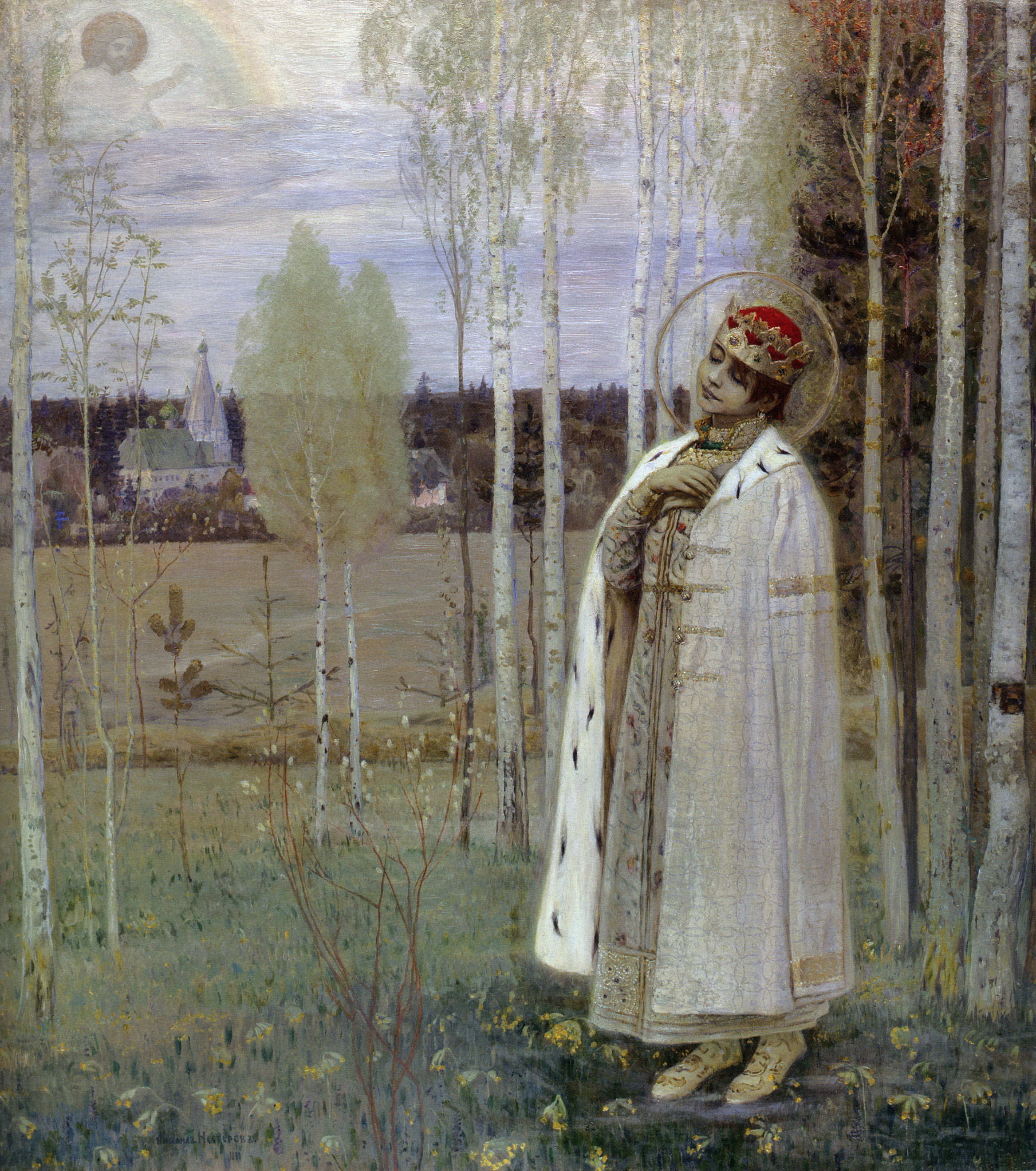 Нестеров М.. Дмитрий-царевич убиенный. 1899