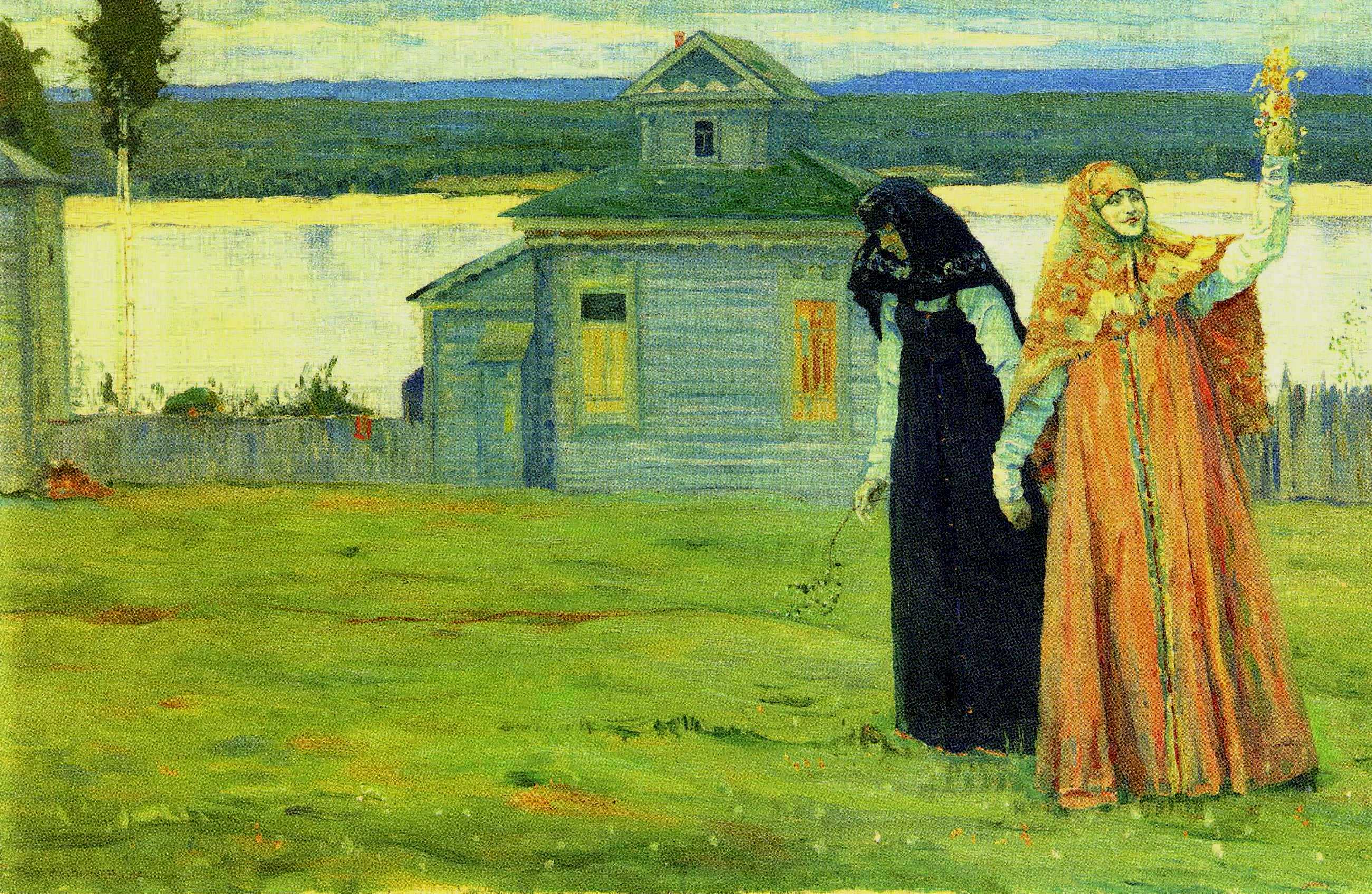 Нестеров М.. Сестры. 1915