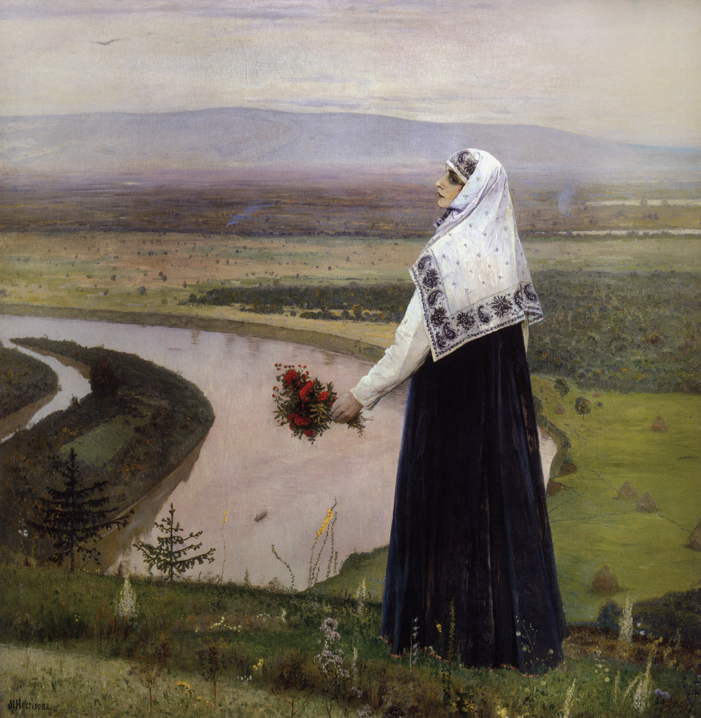 Нестеров М.. На горах. 1896
