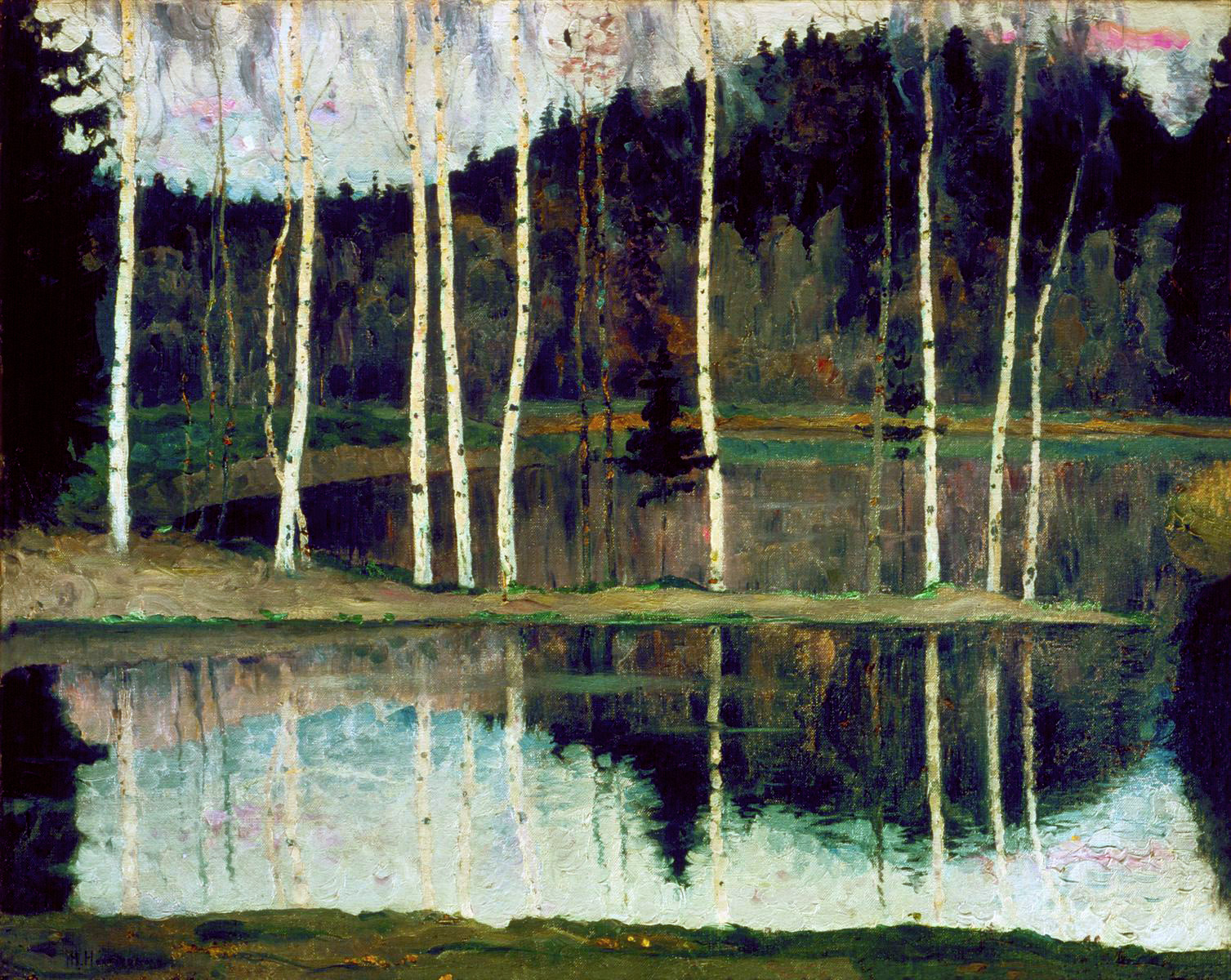 Нестеров М.. Начало весны (Ранняя весна). 1905