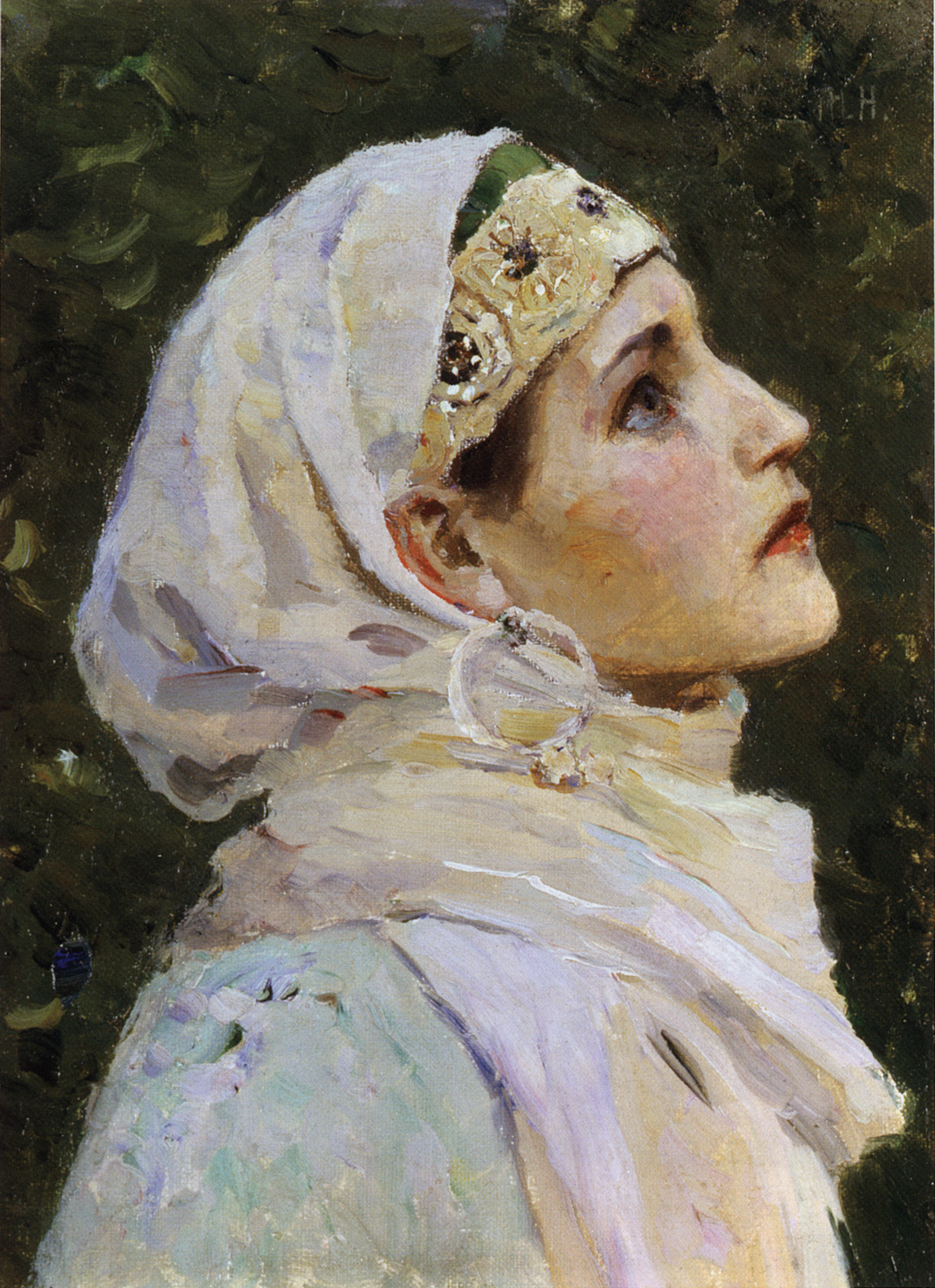 Нестеров М.. Голова княгини. 1905