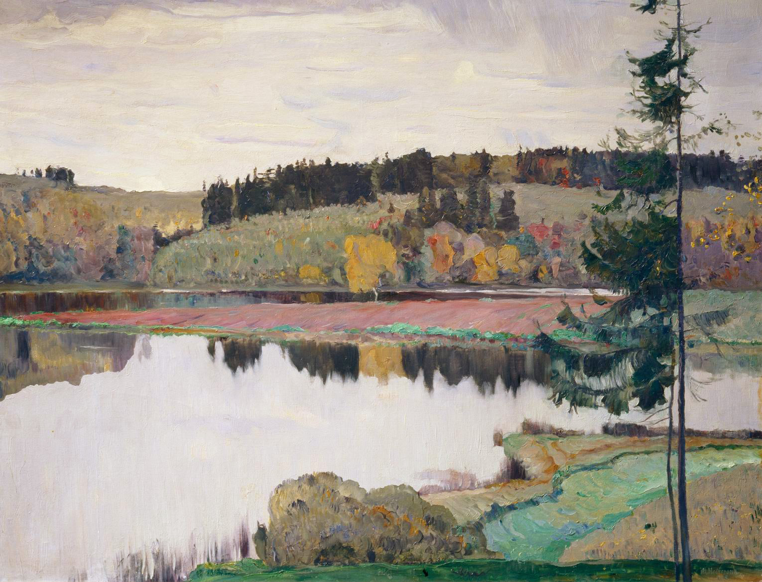 Нестеров М.. Осенний пейзаж. 1906