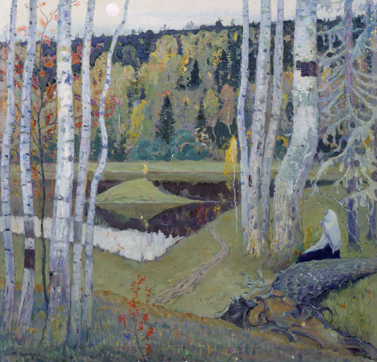 Нестеров М.. Осенний пейзаж. 1934
