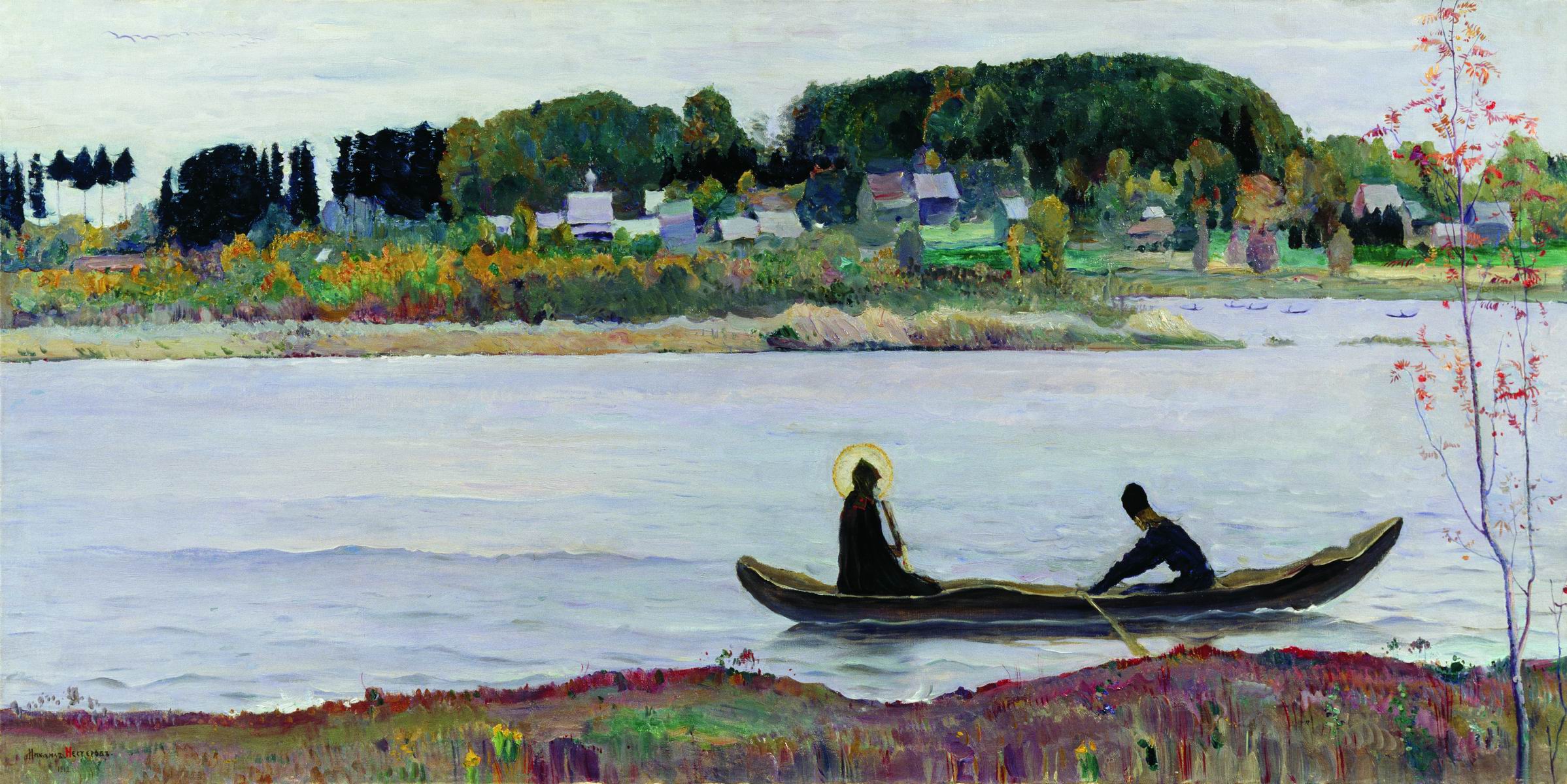 Нестеров М.. Тихие воды. 1922