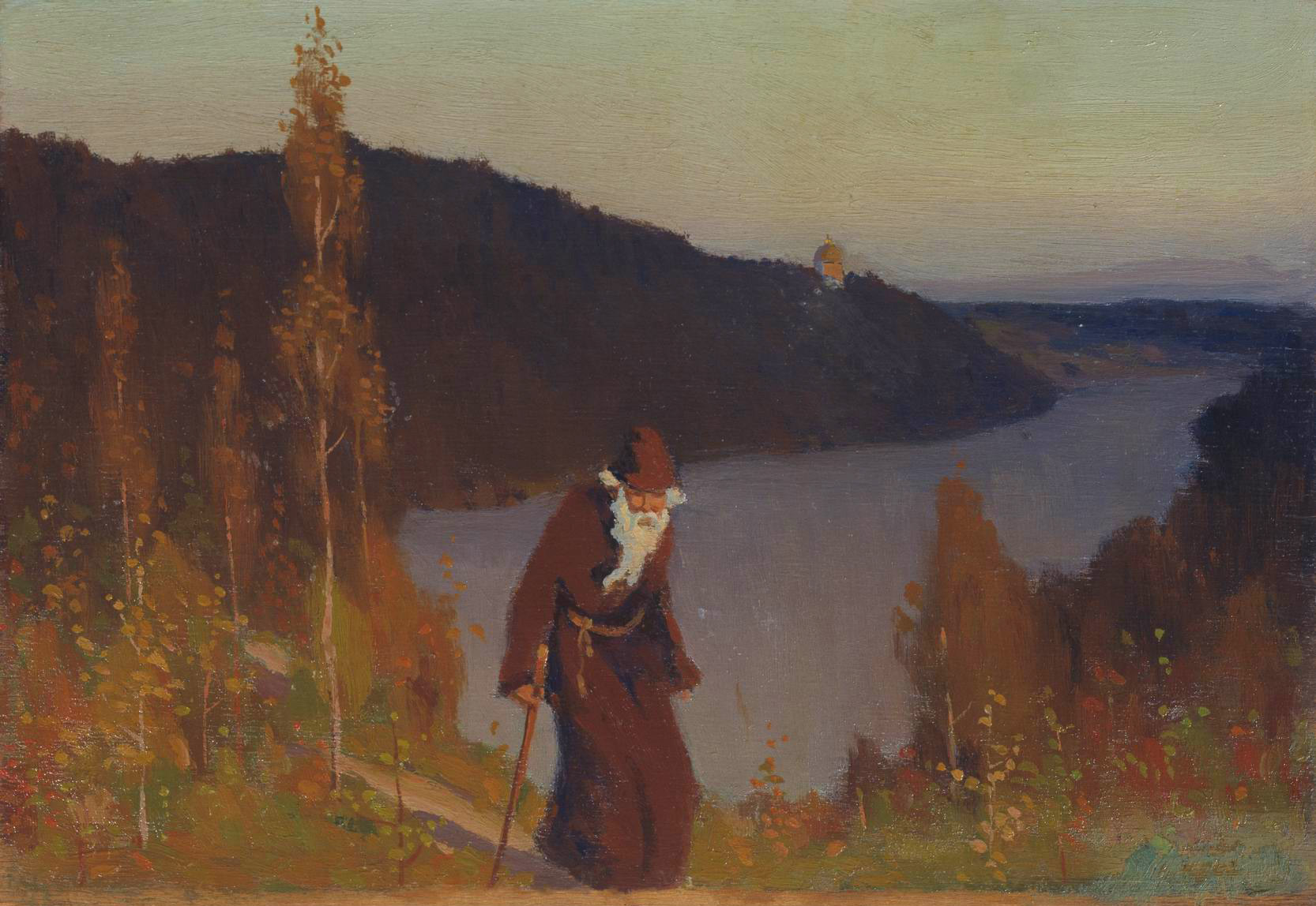 Нестеров М.. Тишина. 1888 (?)