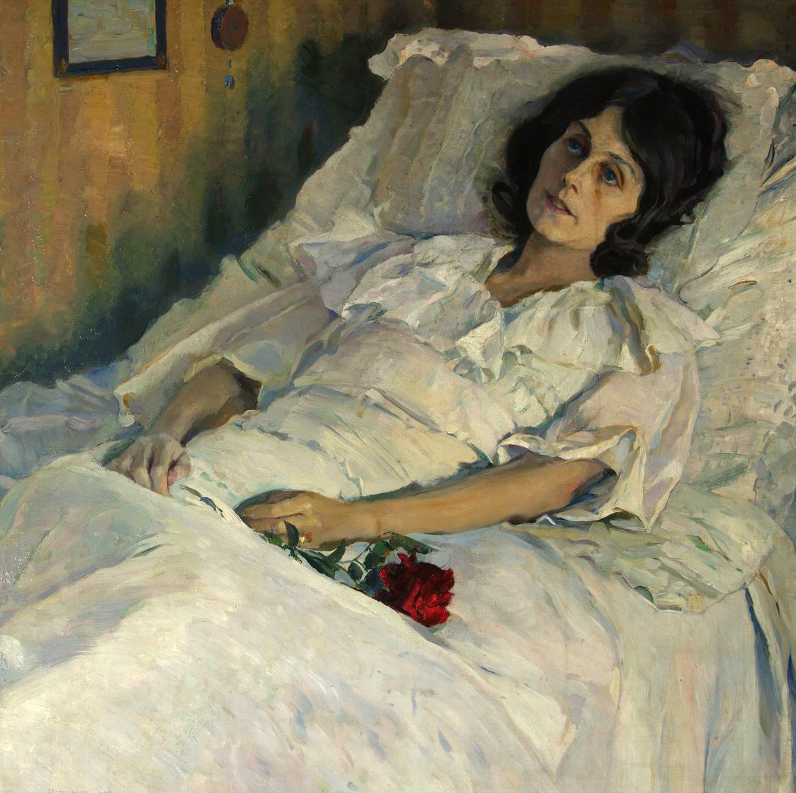 Нестеров М.. Больная девушка. 1928