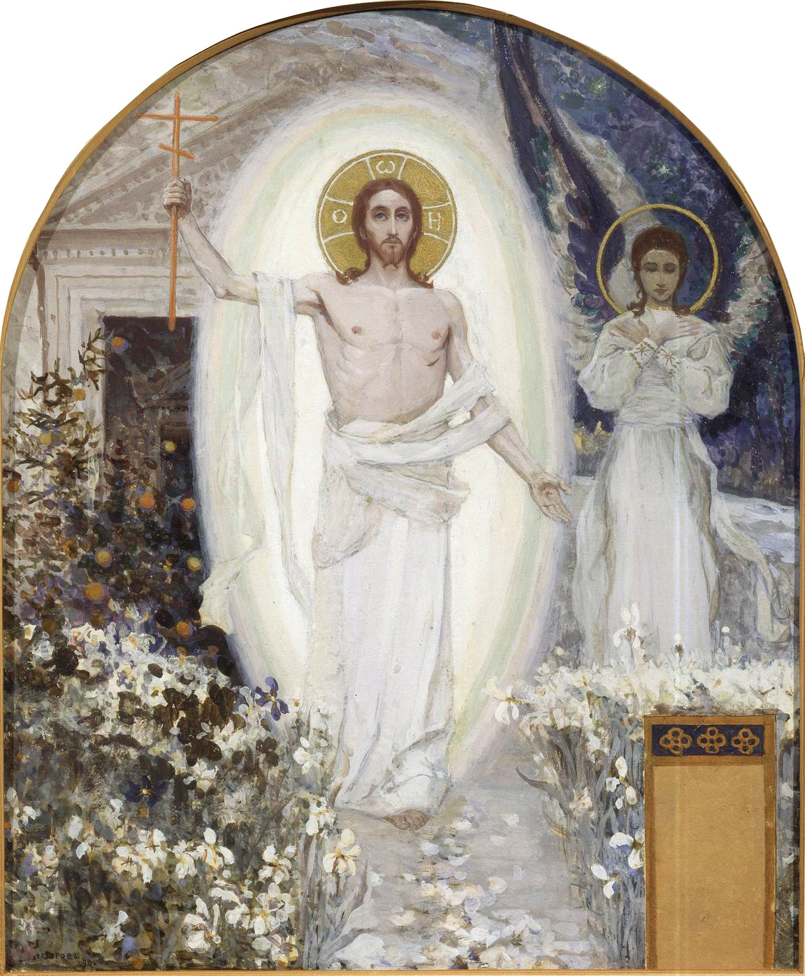 Нестеров М.. Воскресение. 1890
